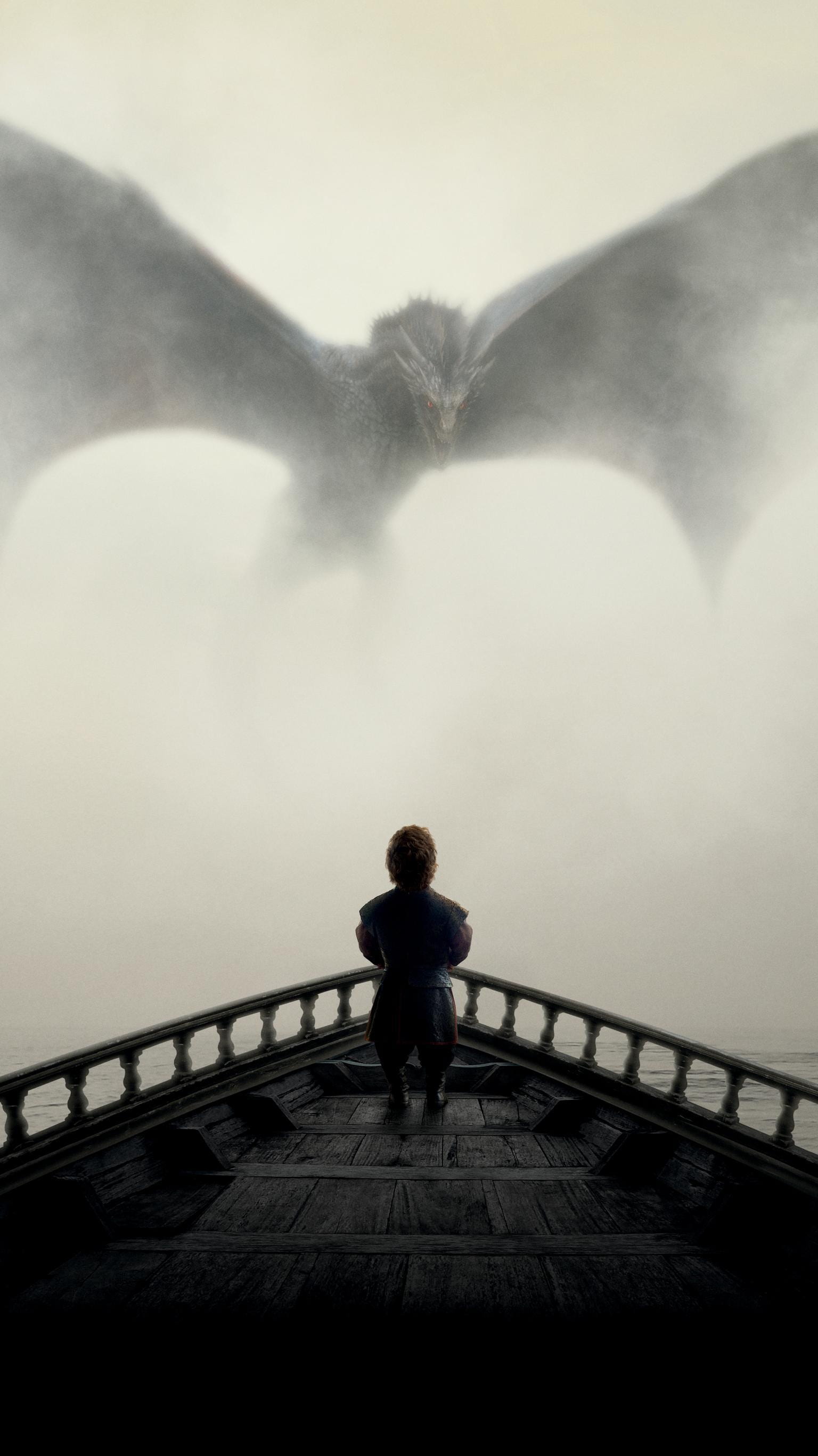Tyrion Lannister Dragon Portrait Display Mist Creature 1536x2732