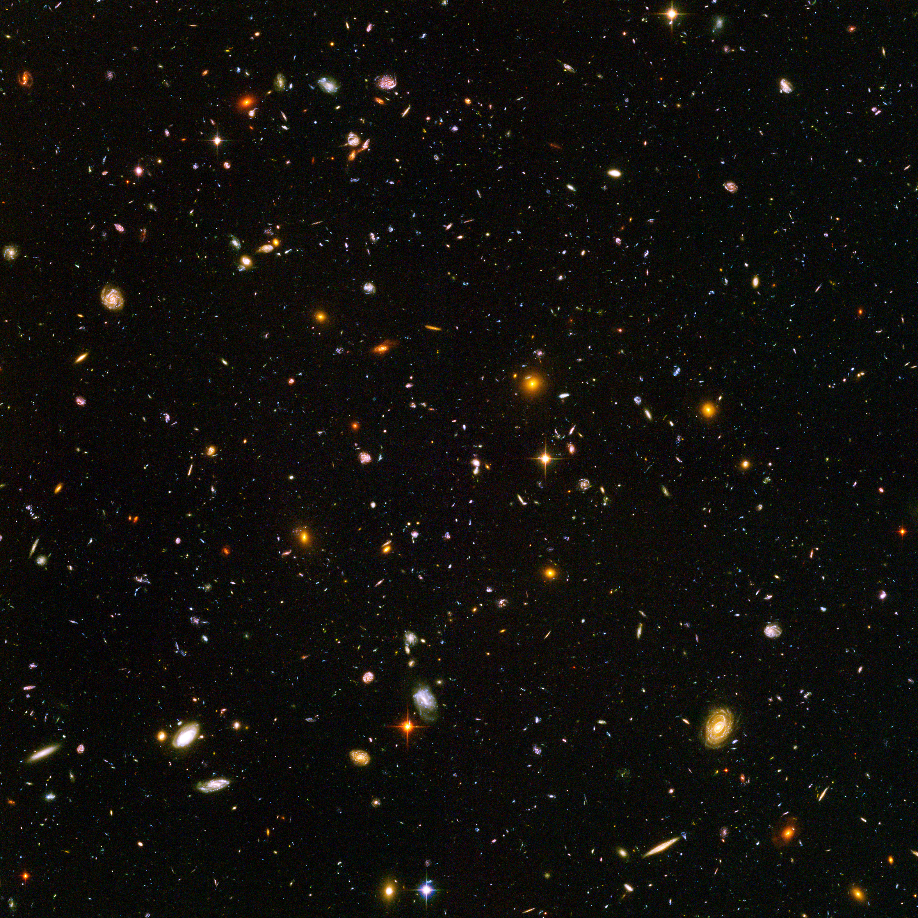 Stars James Webb Space Telescope Space Galaxy Hubble Ultra Deep Field HUDF 3156x3156