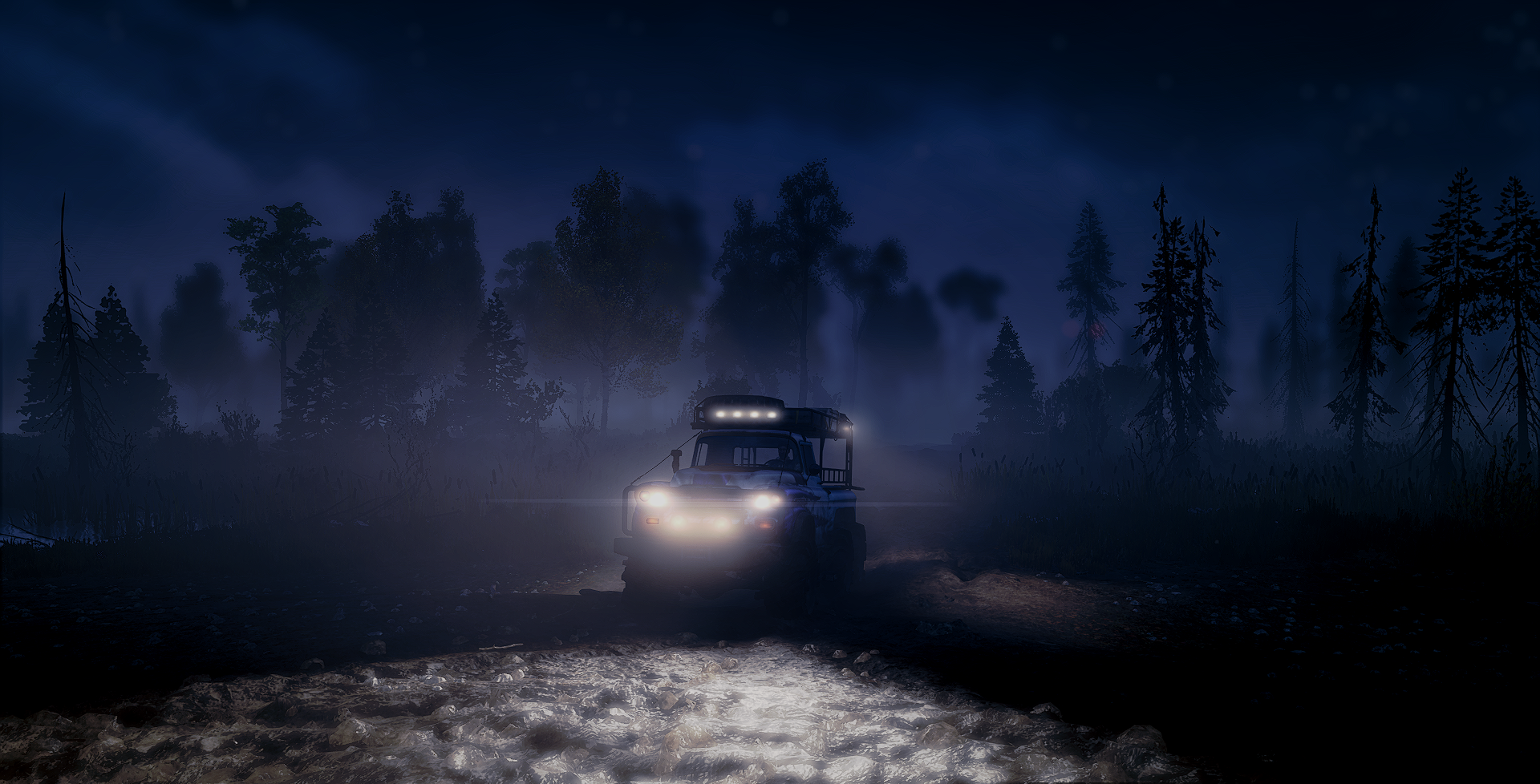 Snowrunner Michigan Truck Video Games 1920x978