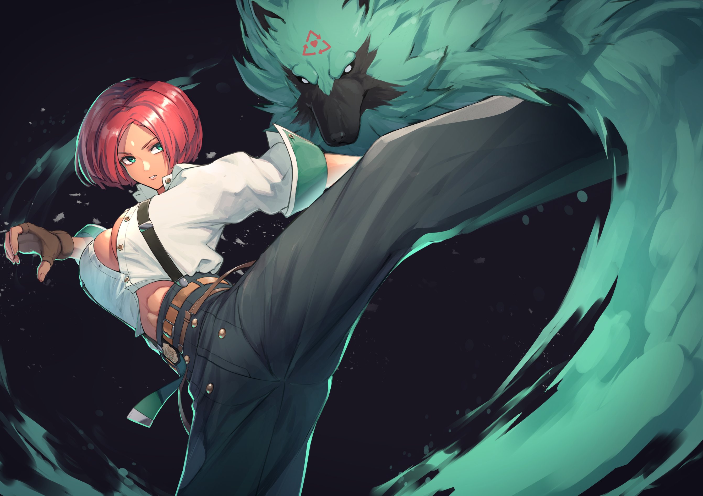 Giovanna Guilty Gear Guilty Gear Strive Guilty Gear Anime Games Fighting Games Redhead Anime Girls 2683x1894