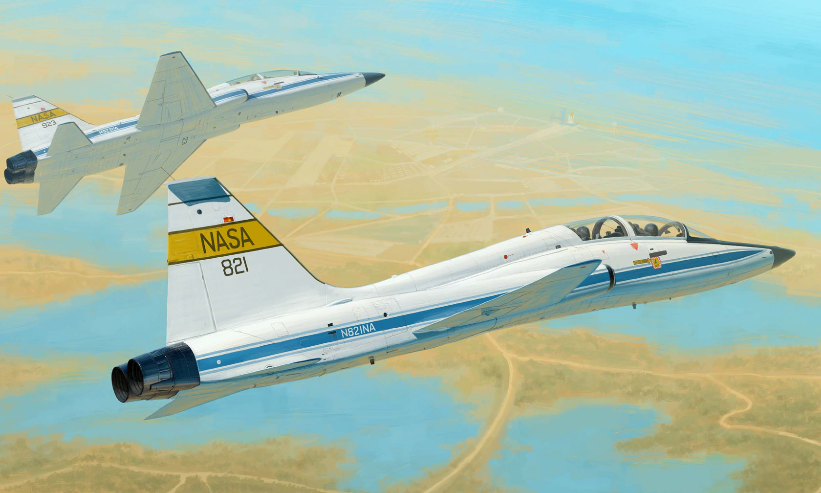 NASA Army Military Aircraft Flying Military Vehicle Artwork Landscape Pilot 1680x1008