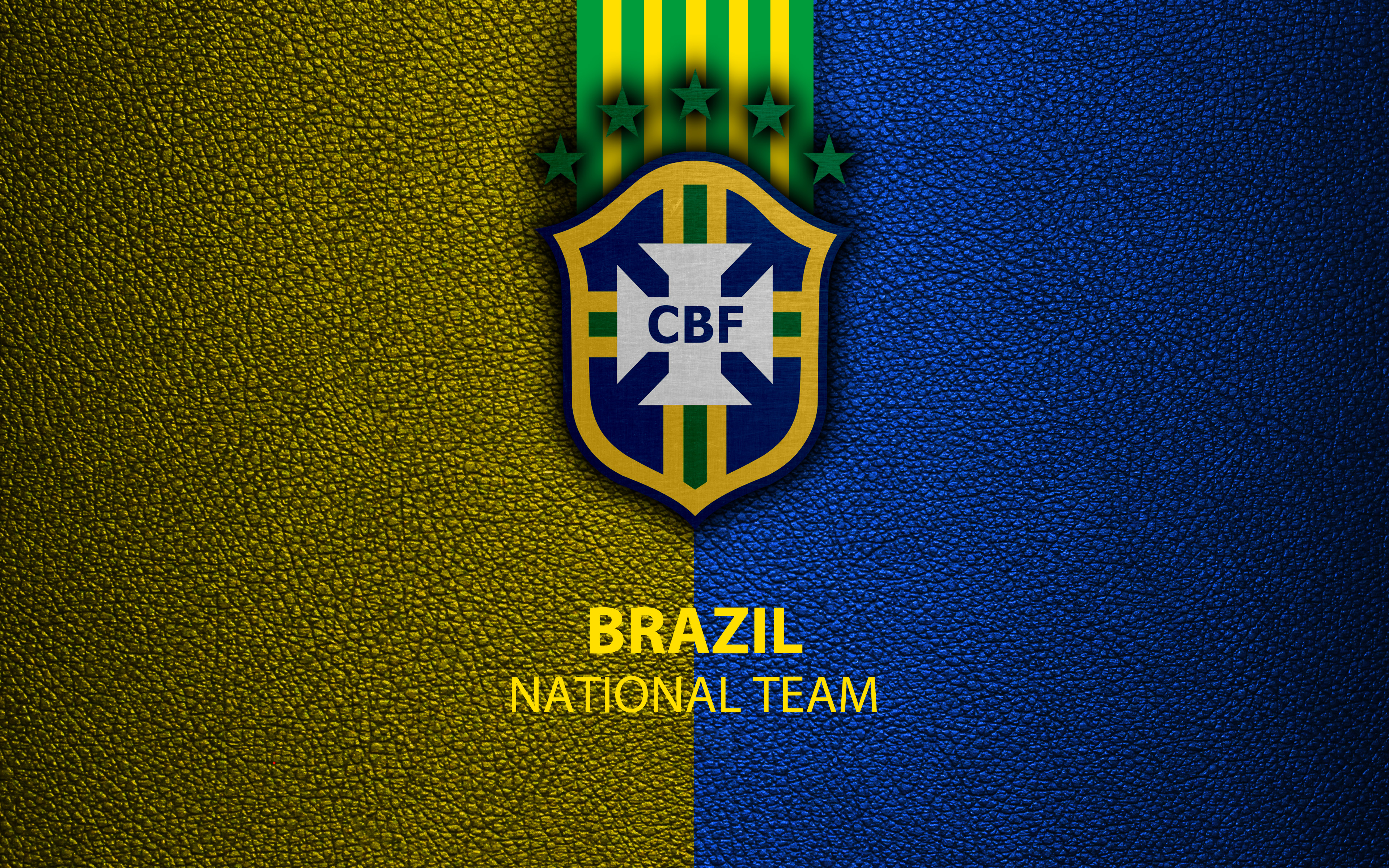 Brazil Soccer Logo Emblem 3840x2400