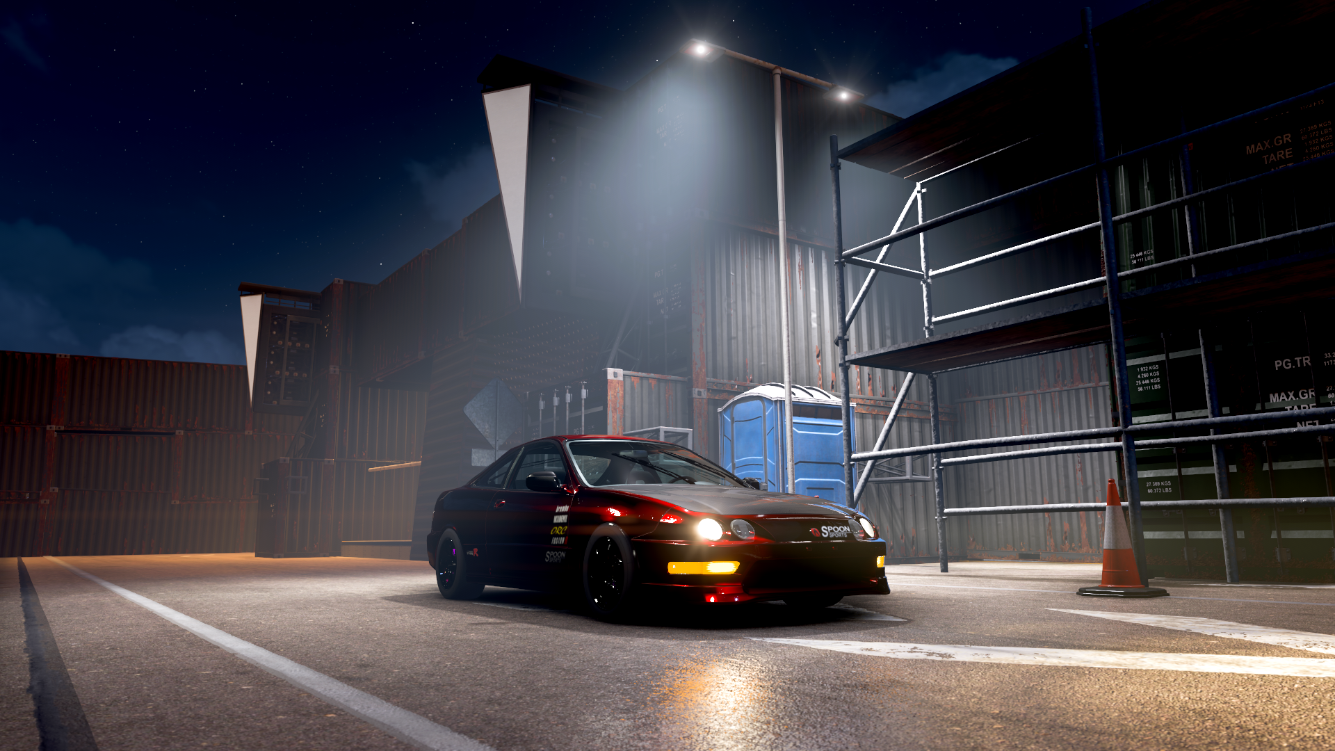 Forza Horizon 5 Acura Japanese Cars Car Headlights CGi Video Games 1920x1080