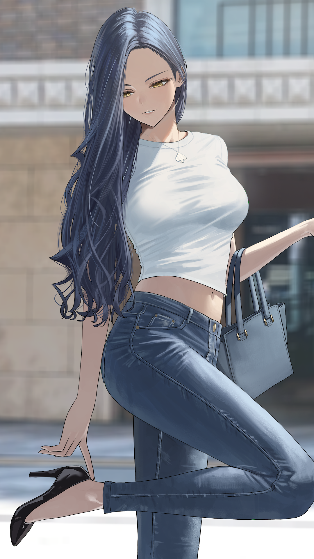 Anime Anime Girls Digital Art Artwork 2D Portrait Portrait Display Vertical Looking At Viewer Pixiv  1080x1920