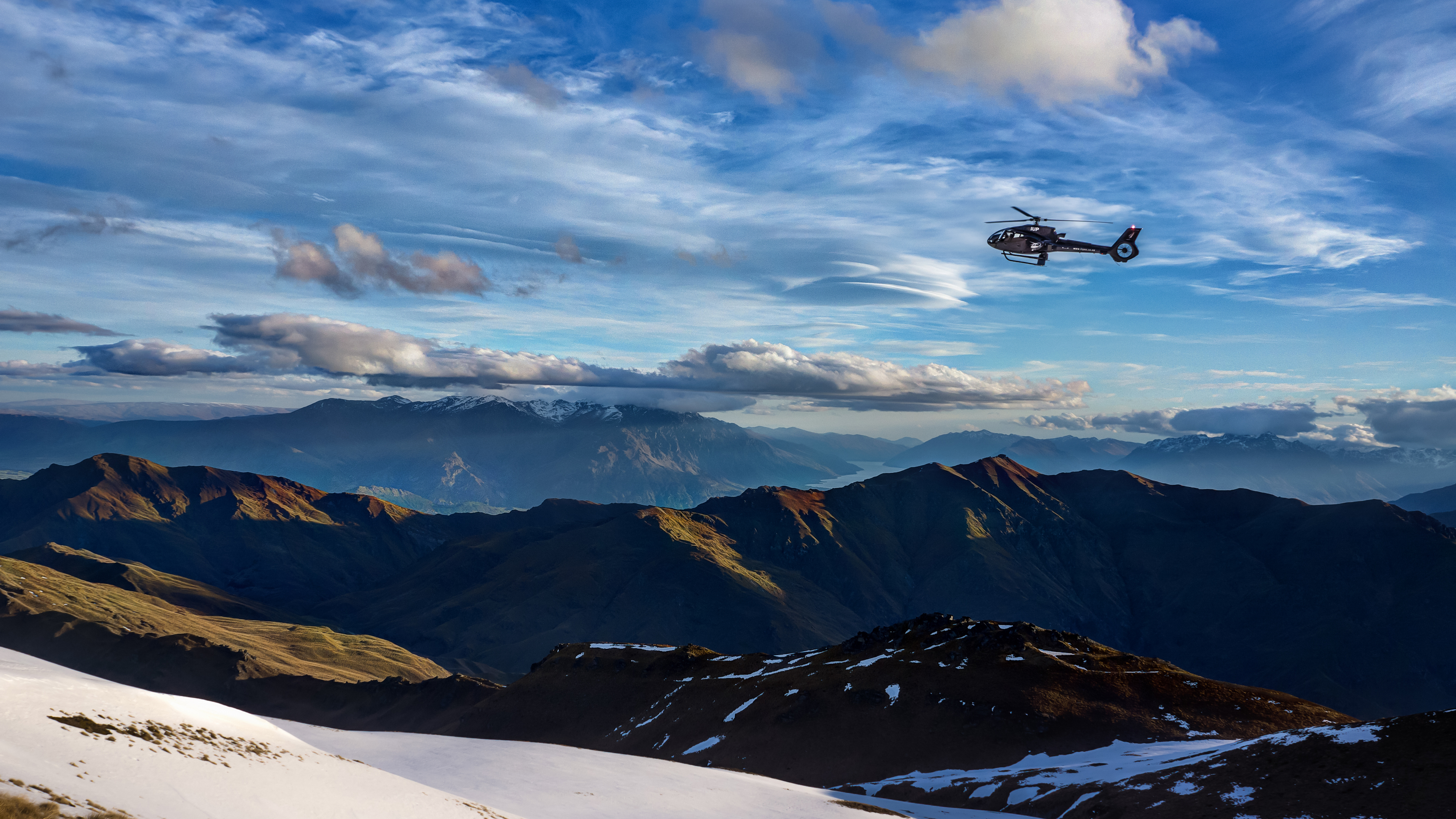 Trey Ratcliff Photography Landscape Mountain Top Mountain Chain Snow Sky Clouds Chopper Nature Mount 3840x2160