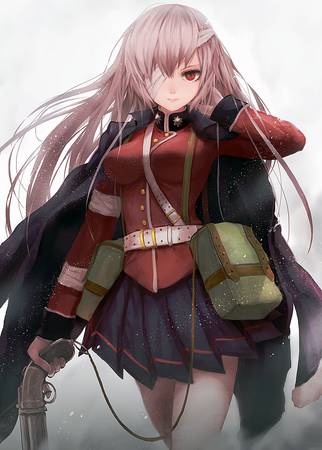 Anime Anime Girls Fate Series Fate Grand Order Florence Nightingale Fate Grand Order Long Hair Silve 1073x1500