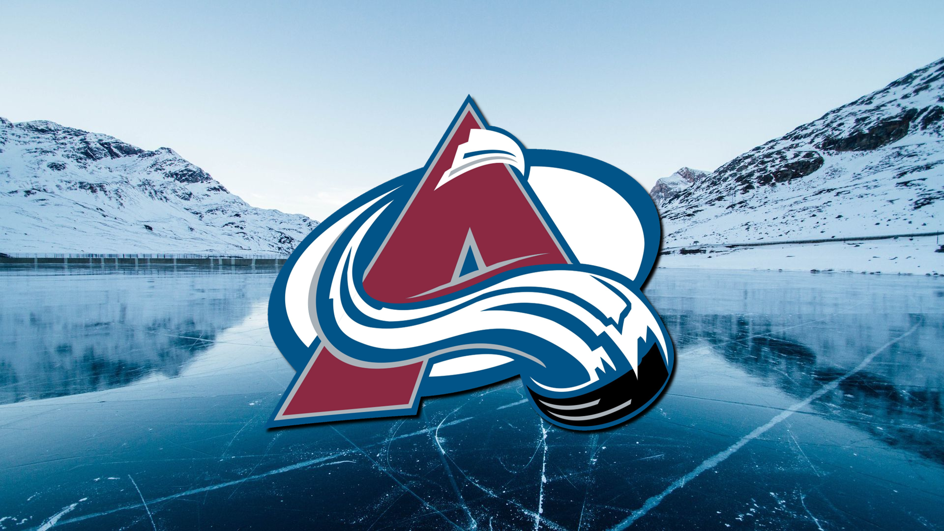 Colorado Avalanche NHL Hockey Logo Snow 1920x1080