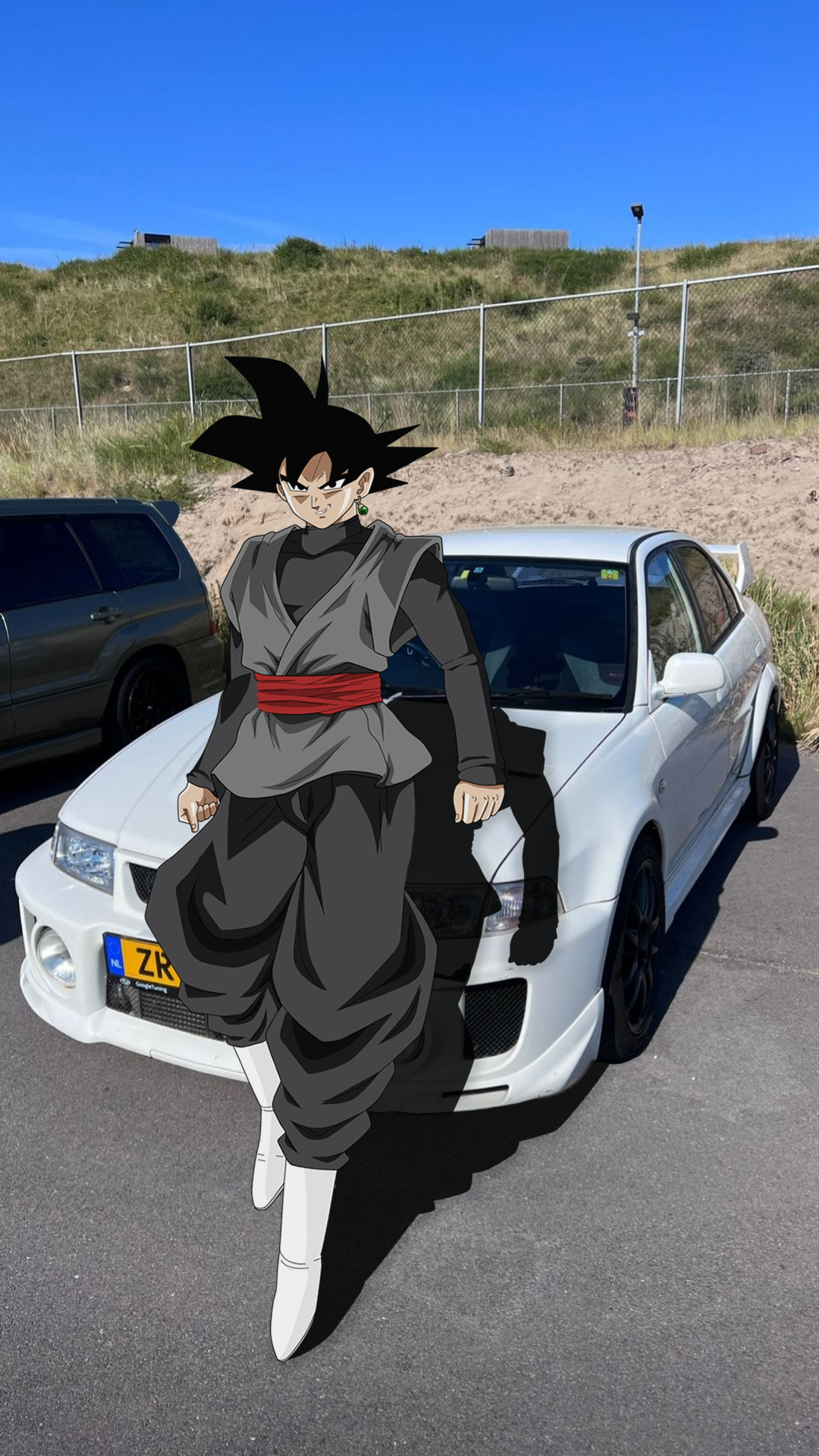 Goku Black Anime Boys Dragon Ball Lancer Evolution Jdmxanime Japanese Cars Car 1080x1920