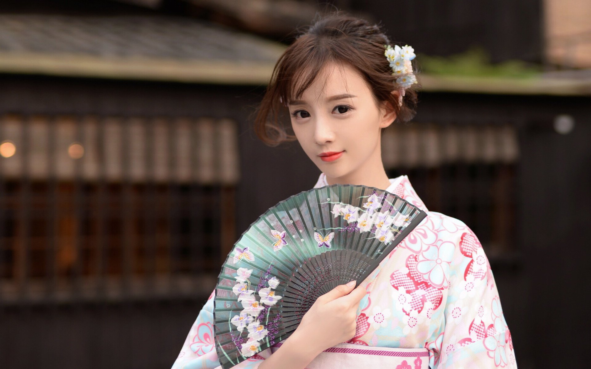 Belle Kimono Asian 1920x1200