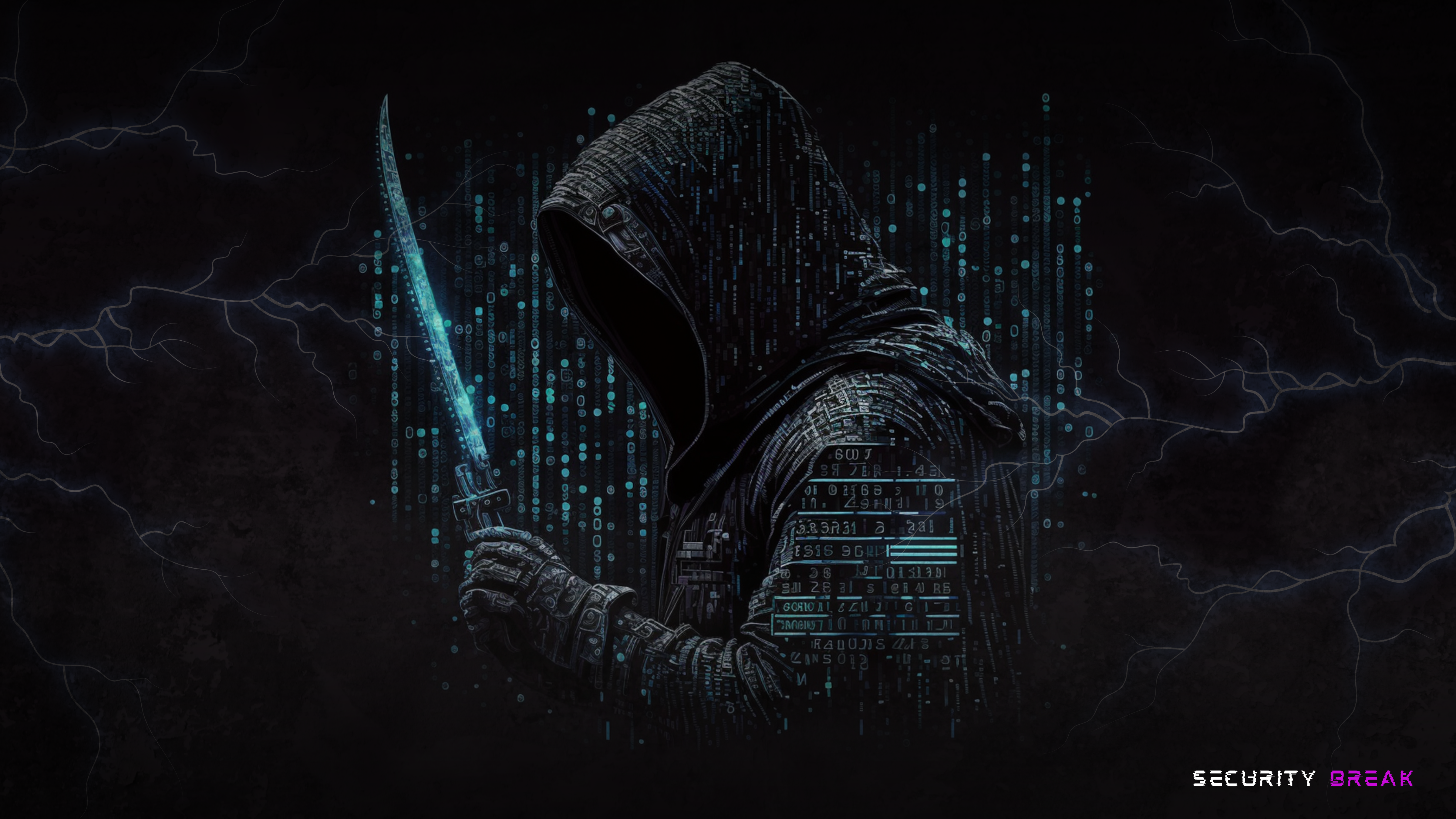 Hacking Security Cyber Digital Art 4800x2700