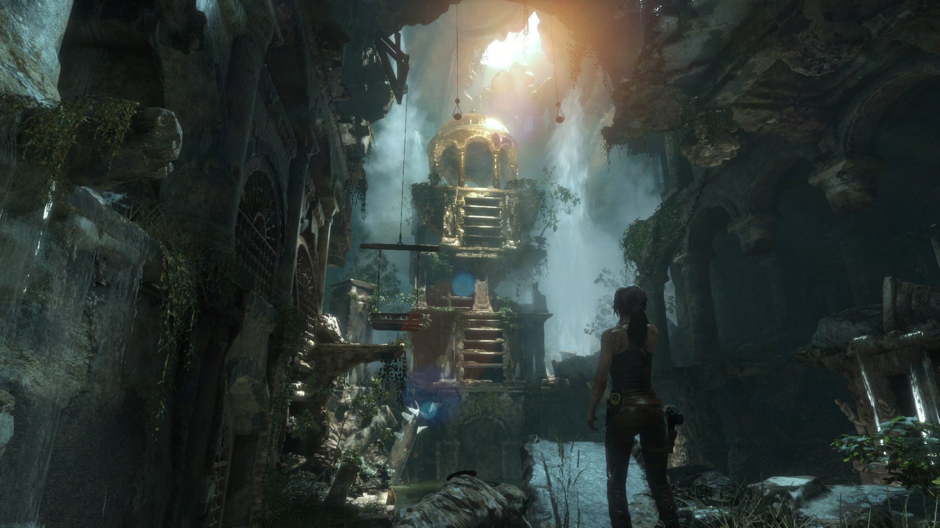 Lara Croft Tomb Raider Adventurers Game Characters Video Games Screen Shot Rise Of The Tomb Raider 1920x1080