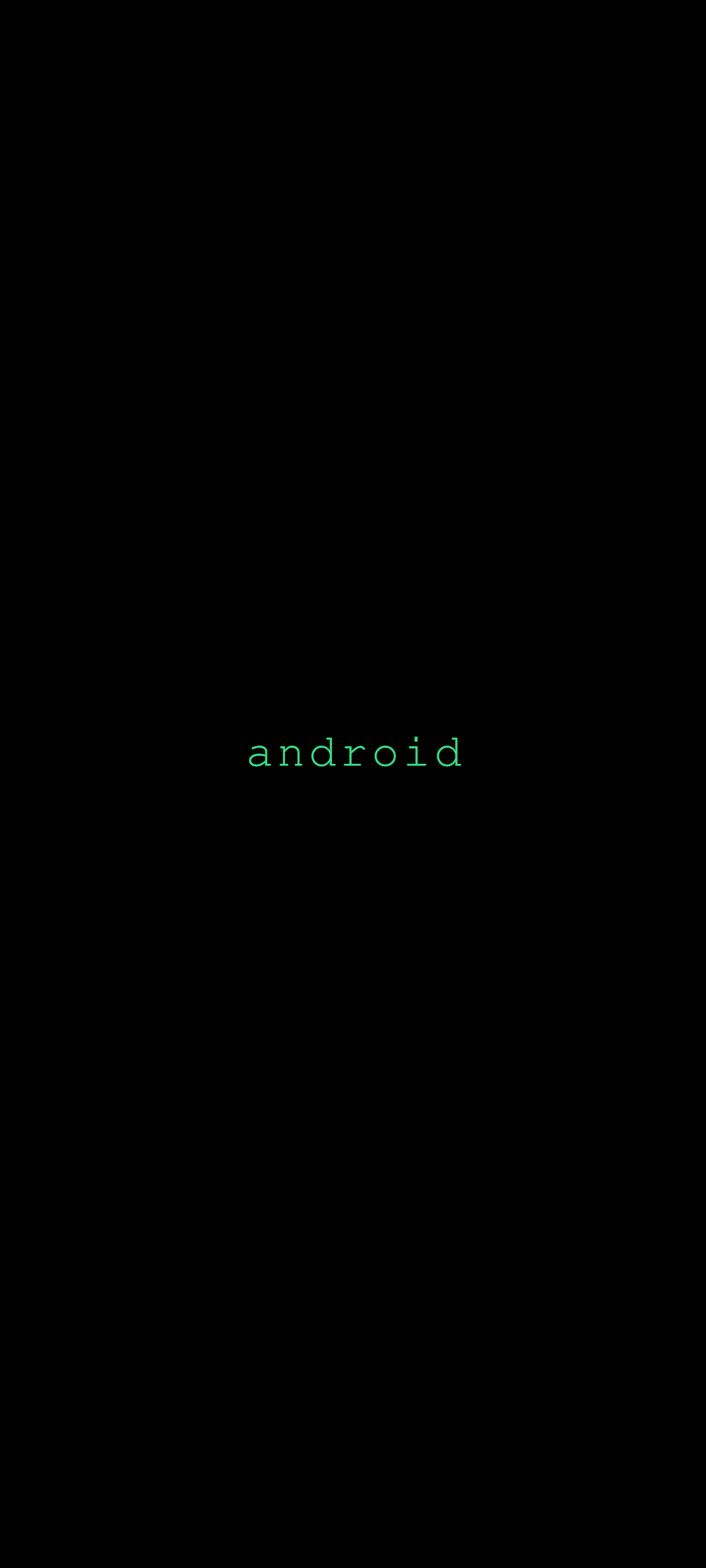 Android Operating System Simple Background Dark Minimalism Portrait Display 1080x2400