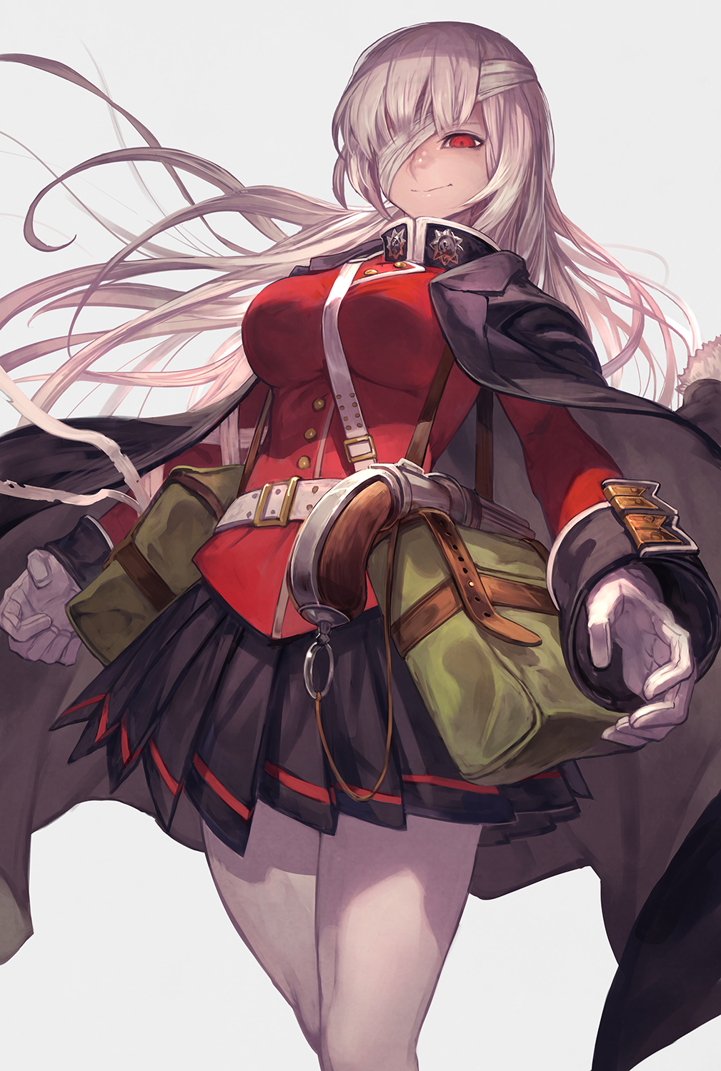 Anime Anime Girls Fate Series Fate Grand Order Florence Nightingale Fate Grand Order Long Hair Silve 1009x1500