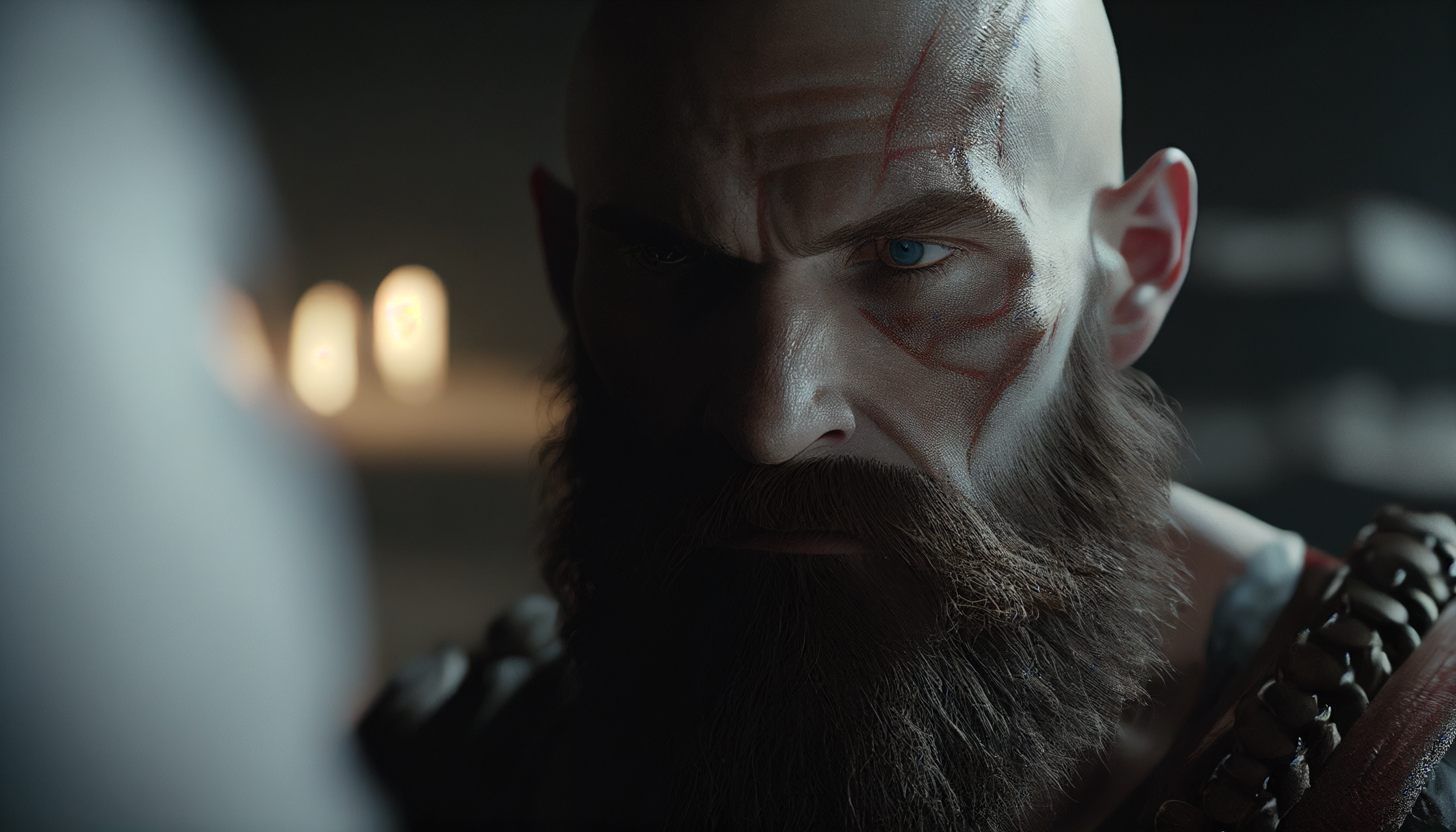 Kratos God Of War God Of War 2018 Digital Art Video Games 2688x1536