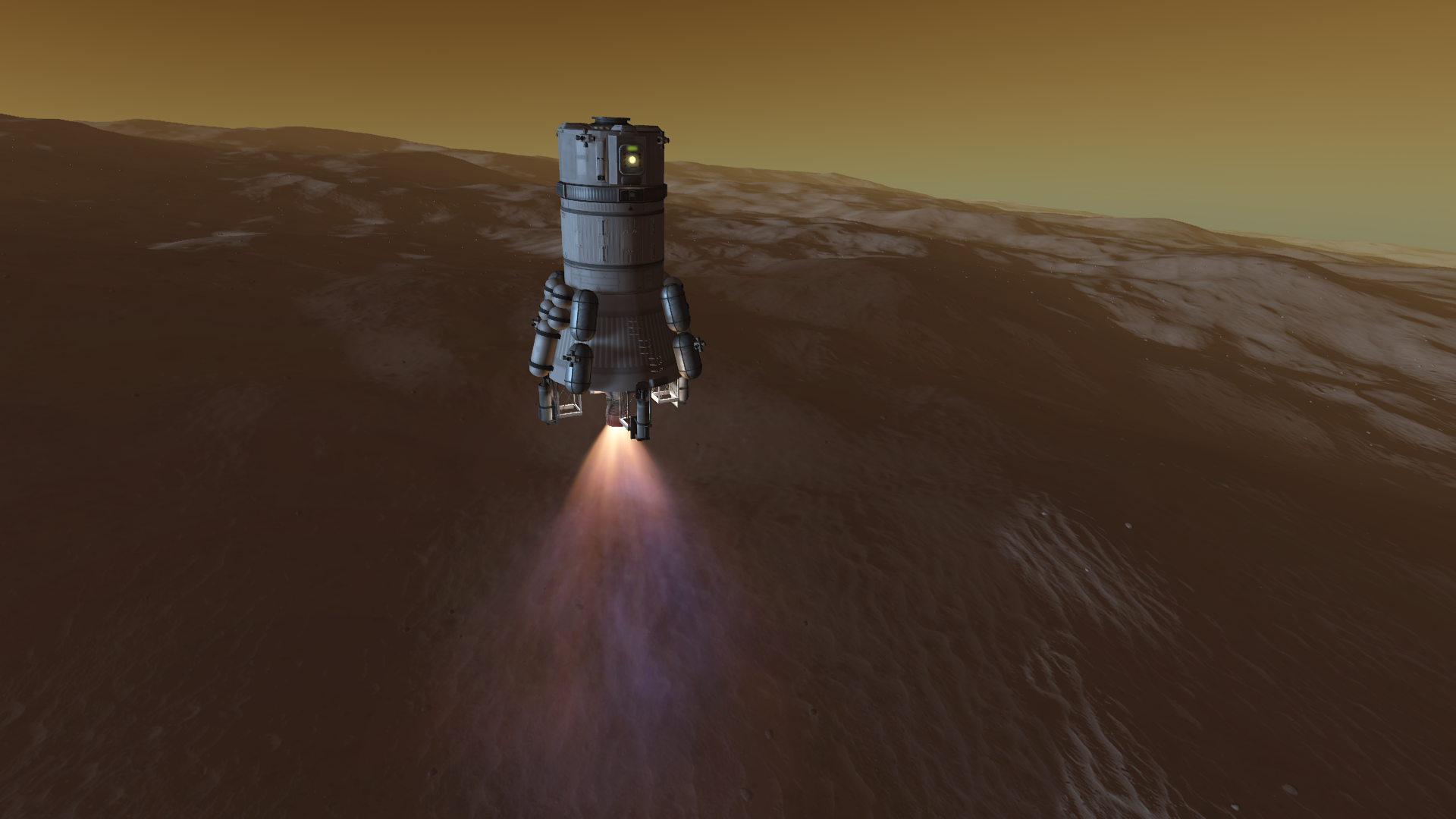 Kerbal Space Program Duna Video Games Rocket Space CGi 1920x1080