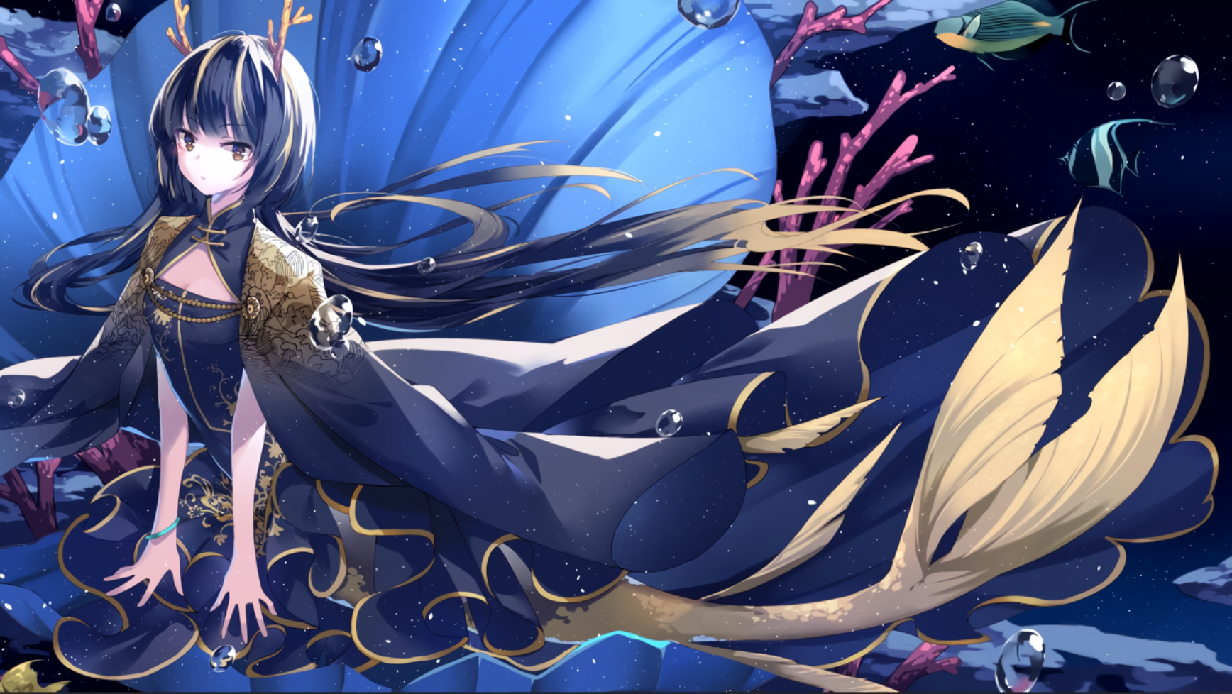Anime Mermaids 1736x978