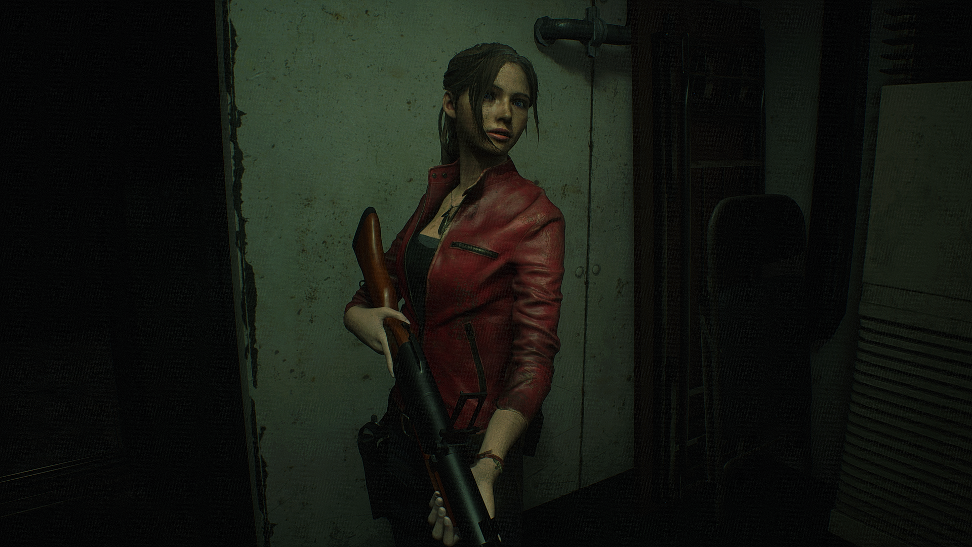 Video Games Claire Redfield Resident Evil 2 Remake Resident Evil Resident Evil 2 Video Game Characte 1920x1080