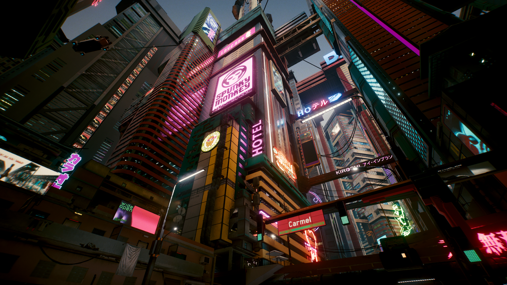 City Neon Cyberpunk Constructicons 1643x924
