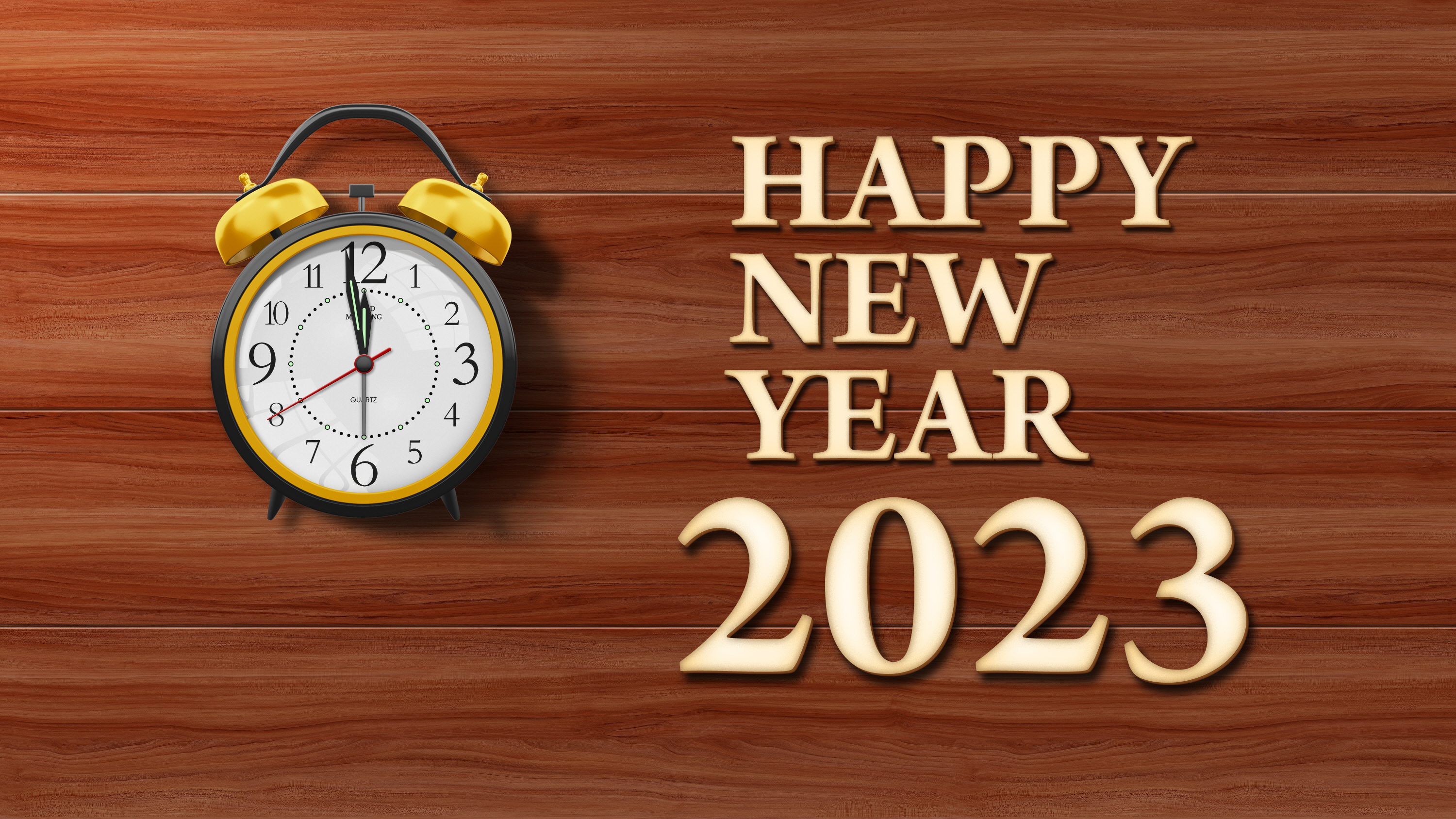 2023 Year New Year Clocks 3000x1688