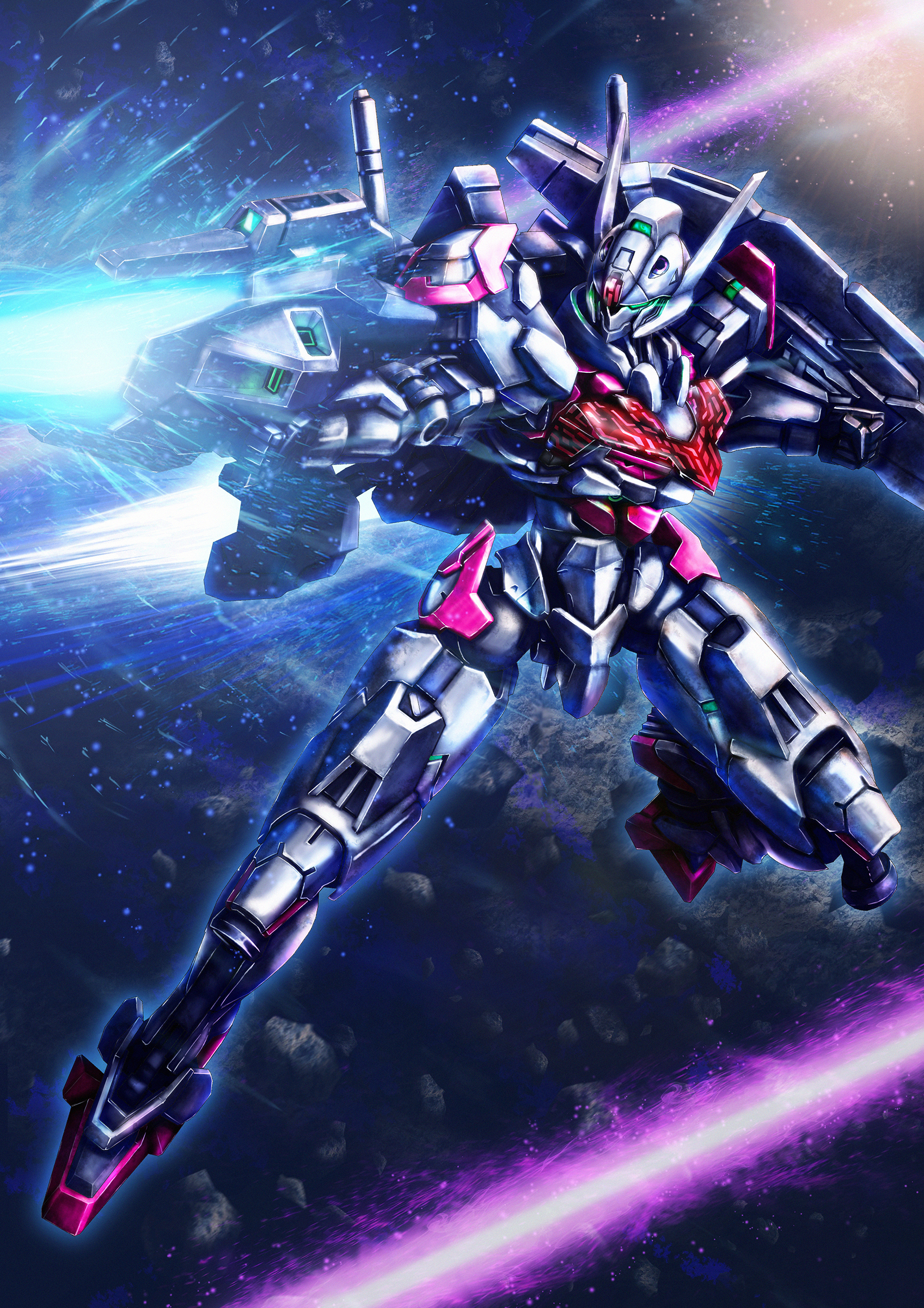 Anime Mechs Super Robot Taisen Gundam Mobile Suit Gundam THE WiTCH FROM  MERCURY Gundam Lfrith Artwor Wallpaper - Resolution:1697x2400 - ID:1347004  
