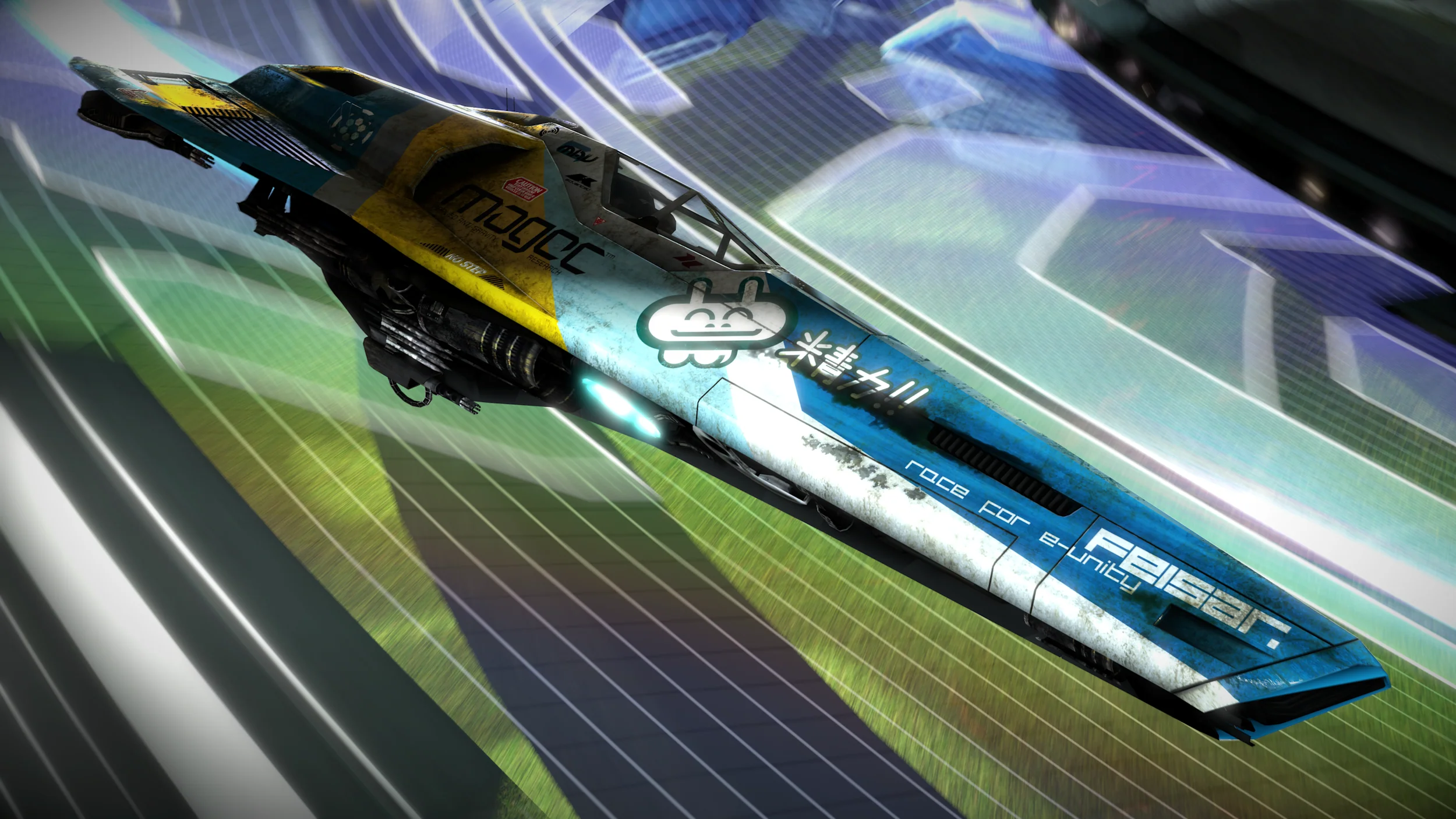 Wipeout Video Games Futuristic Racing 2500x1406