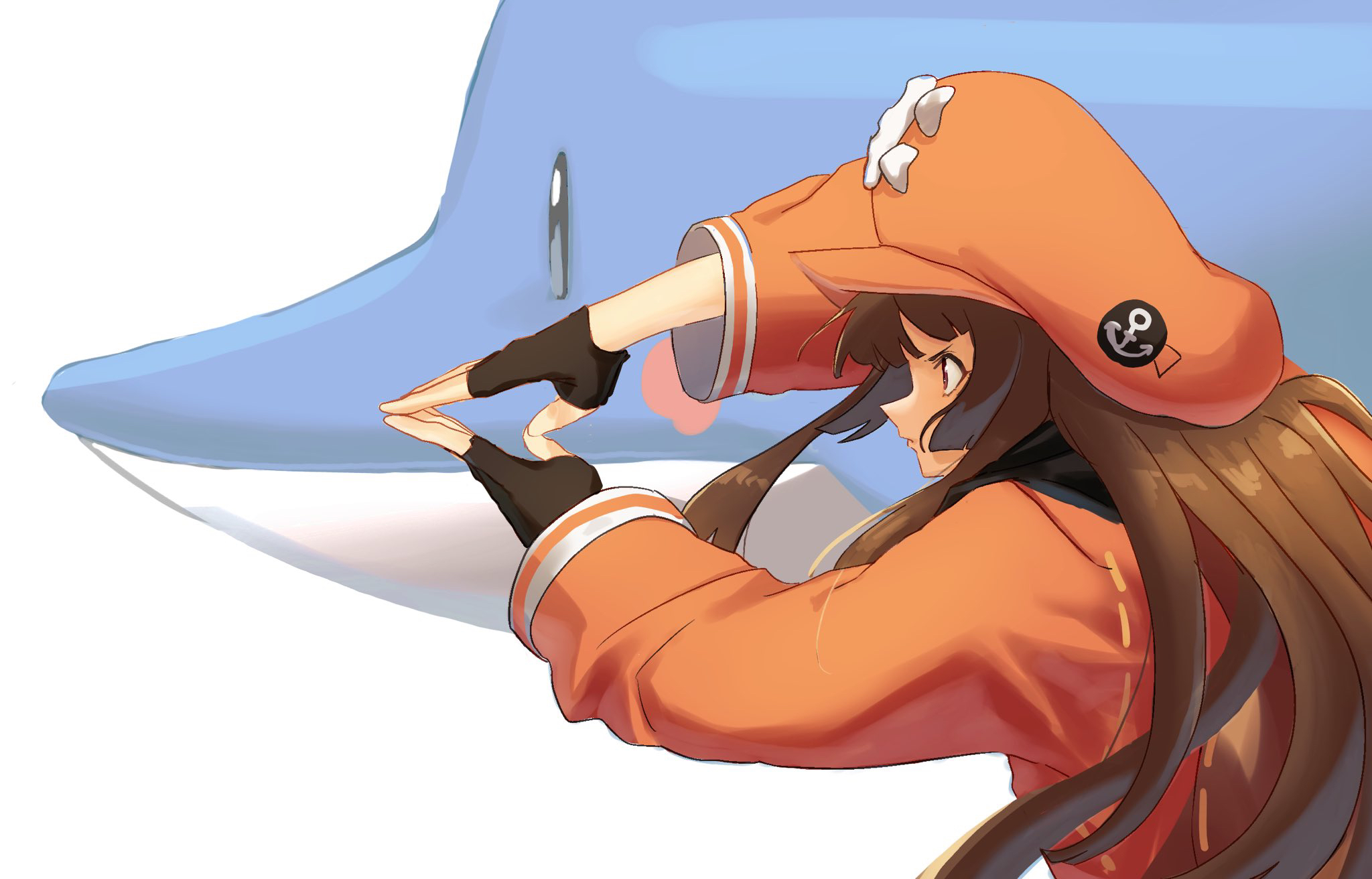 May Guilty Gear Guilty Gear Strive Anime Girls Anime Games Pirate Hat 2048x1312