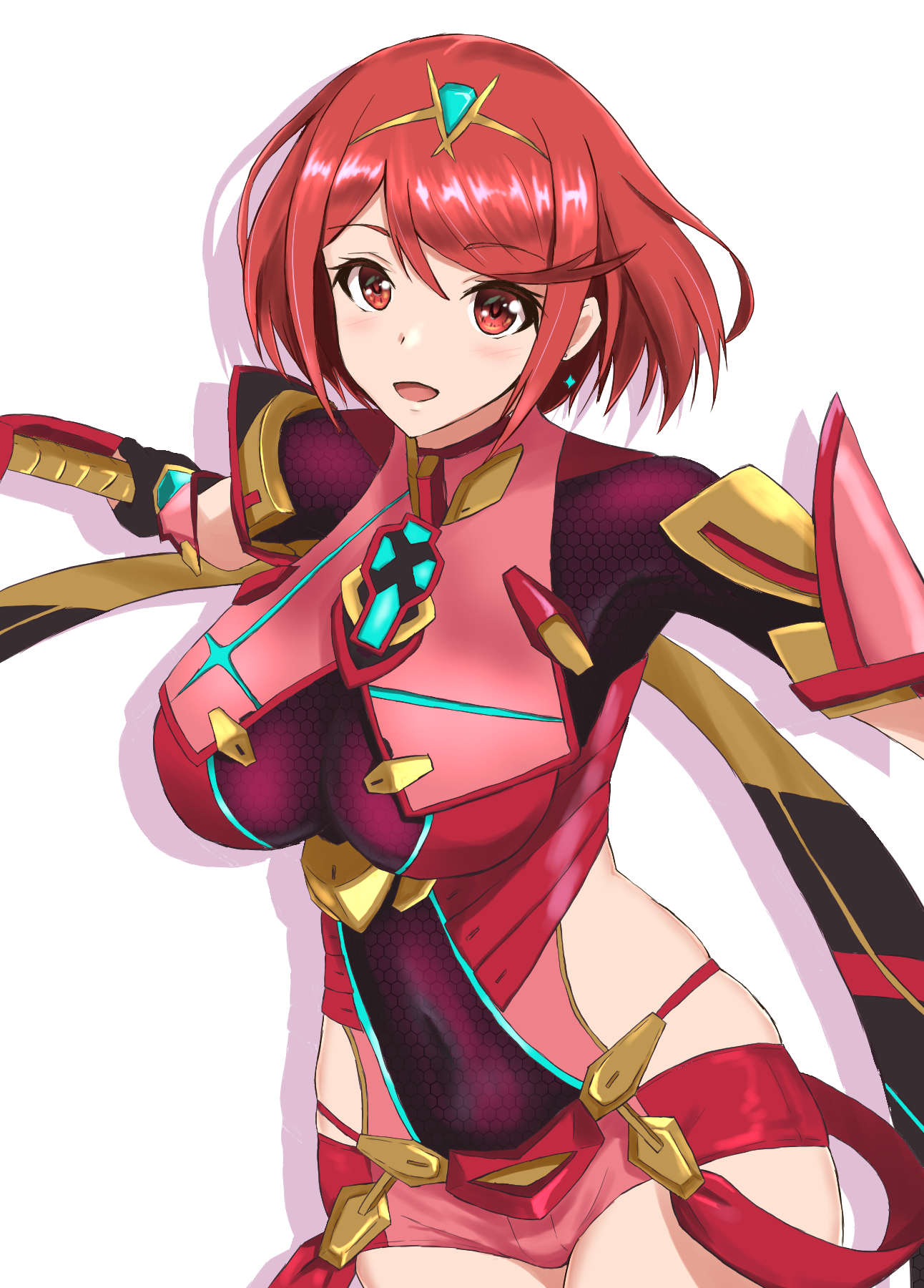 Anime Anime Girls Xenoblade Chronicles Xenoblade Chronicles 2 Homura Xenoblade 2 Short Hair Redhead  1292x1800