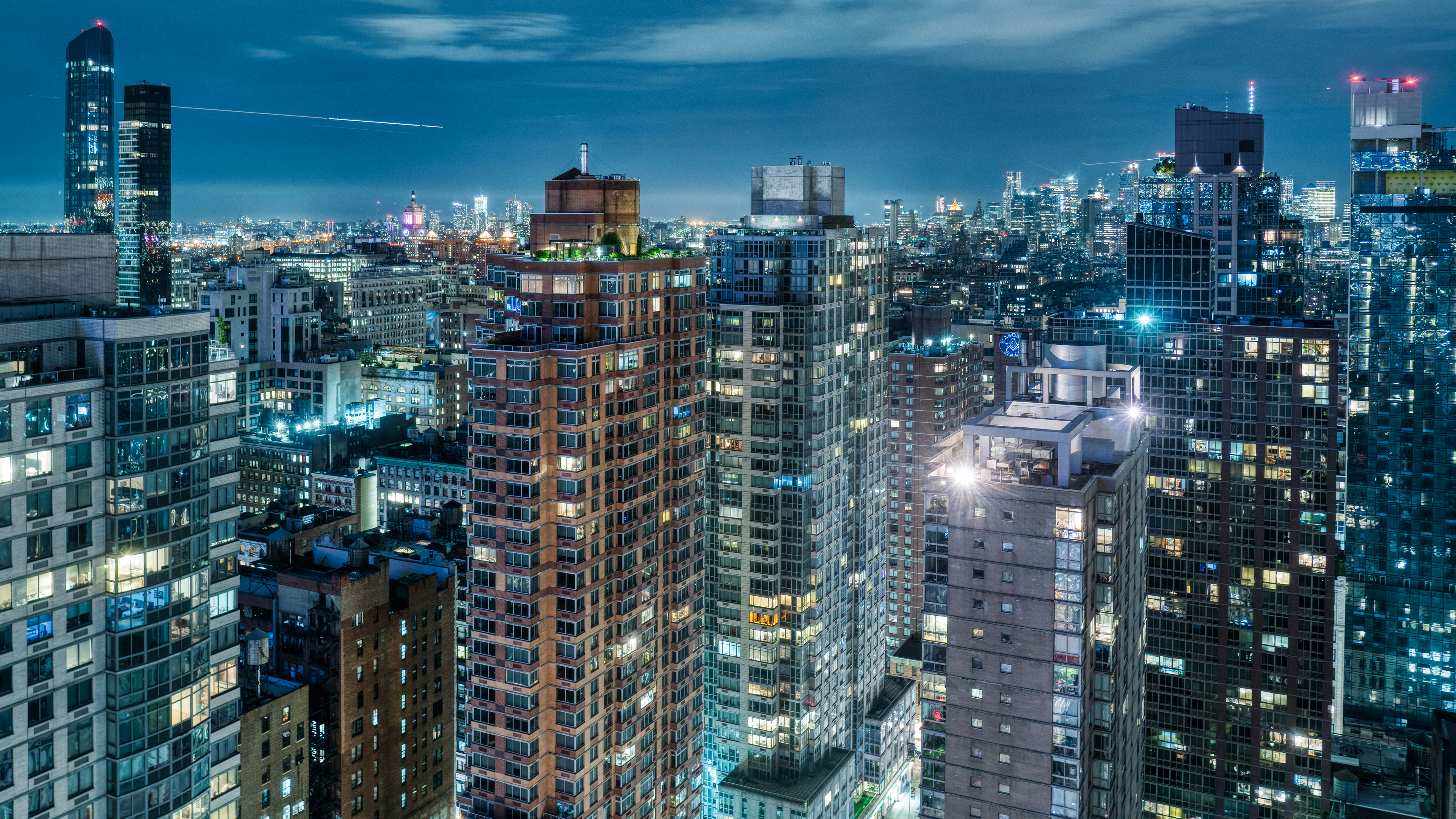 Trey Ratcliff Photography City City Lights Building New York City 3840x2160