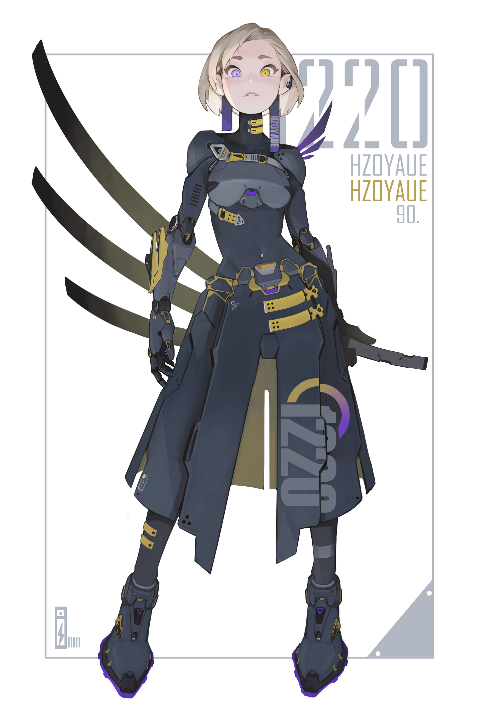 Anime Girls Anime Standing Sword Girl With Weapon 1920x2879