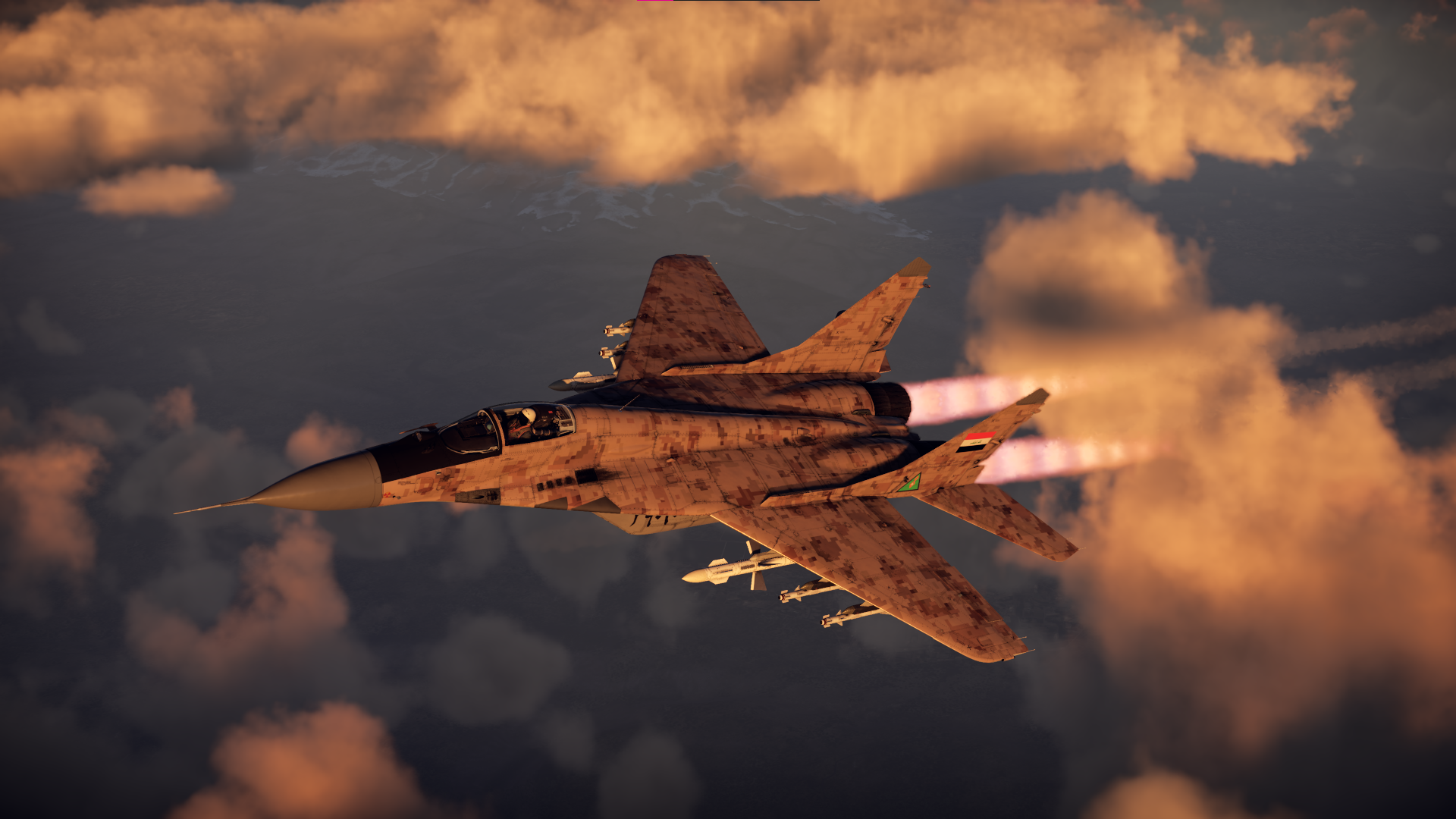 Jet Fighter Airplane Iraqi Air Force Mig29 War Thunder Military 1920x1080