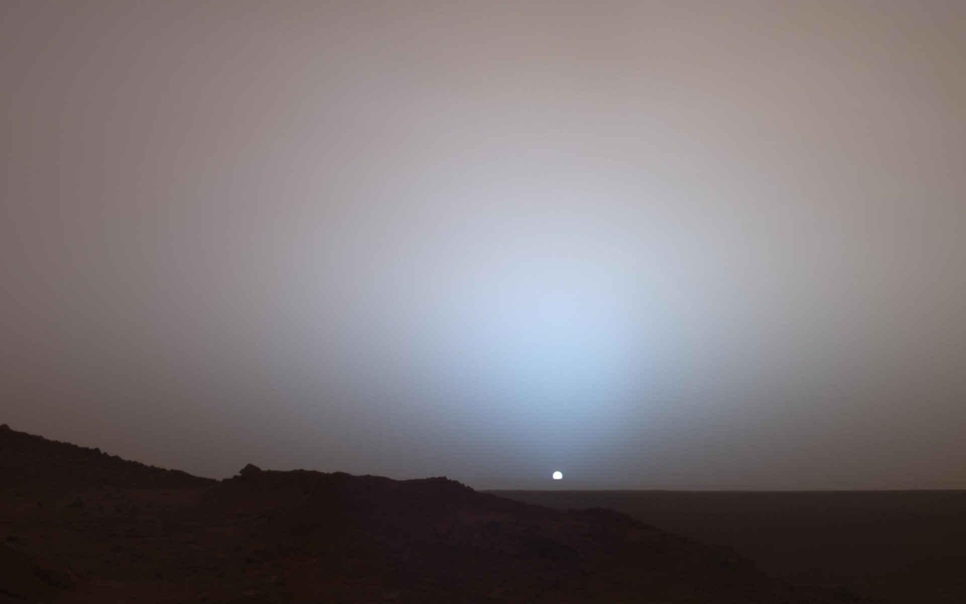NASA Space Mars Sunset 1920x1200