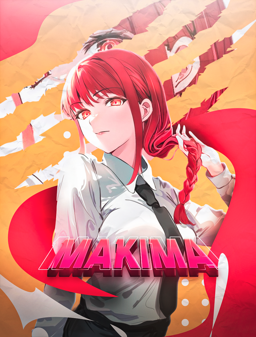 Chainsaw Man, Makima (Chainsaw Man), anime girls, readhead HD wallpaper in  2023