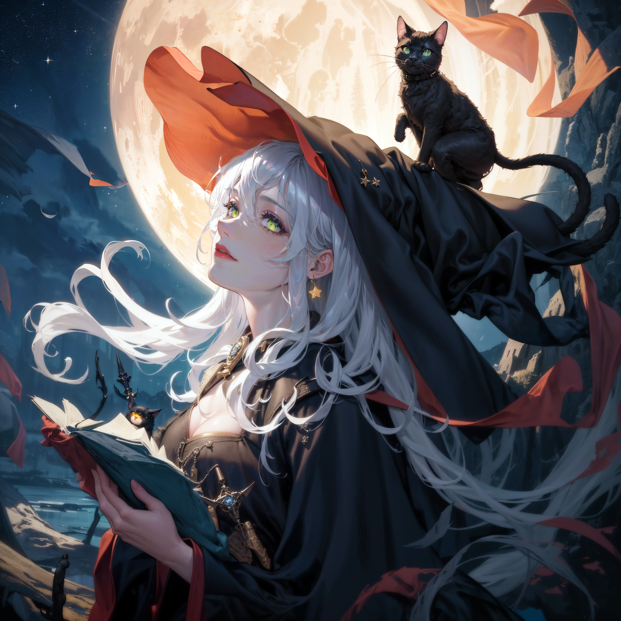 Witch: ai art generator-anime ai by SupremeGod777 on DeviantArt