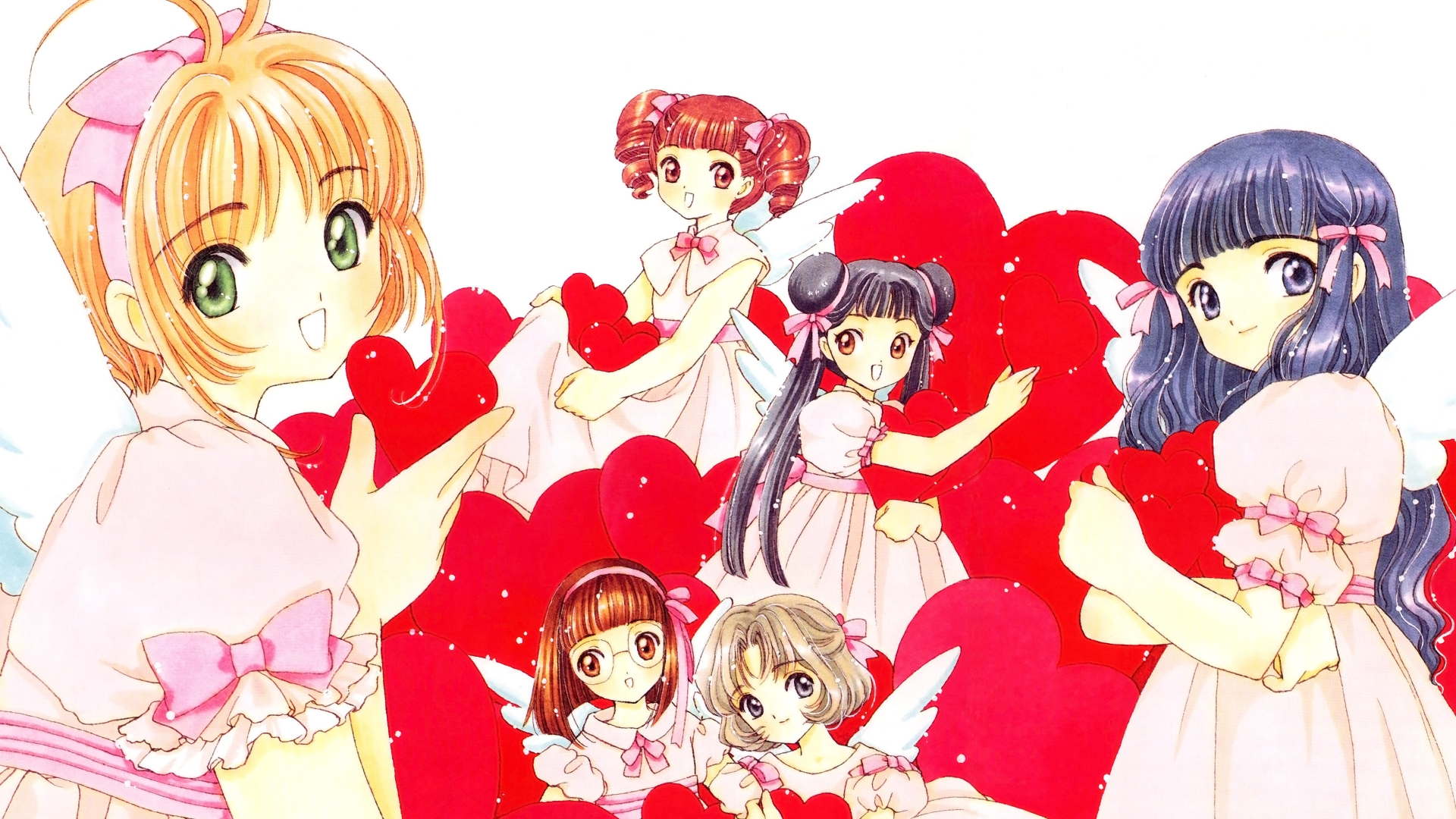 Cardcaptor Sakura Sakura Kinomoto Magical Girls Anime Girls 1920x1080