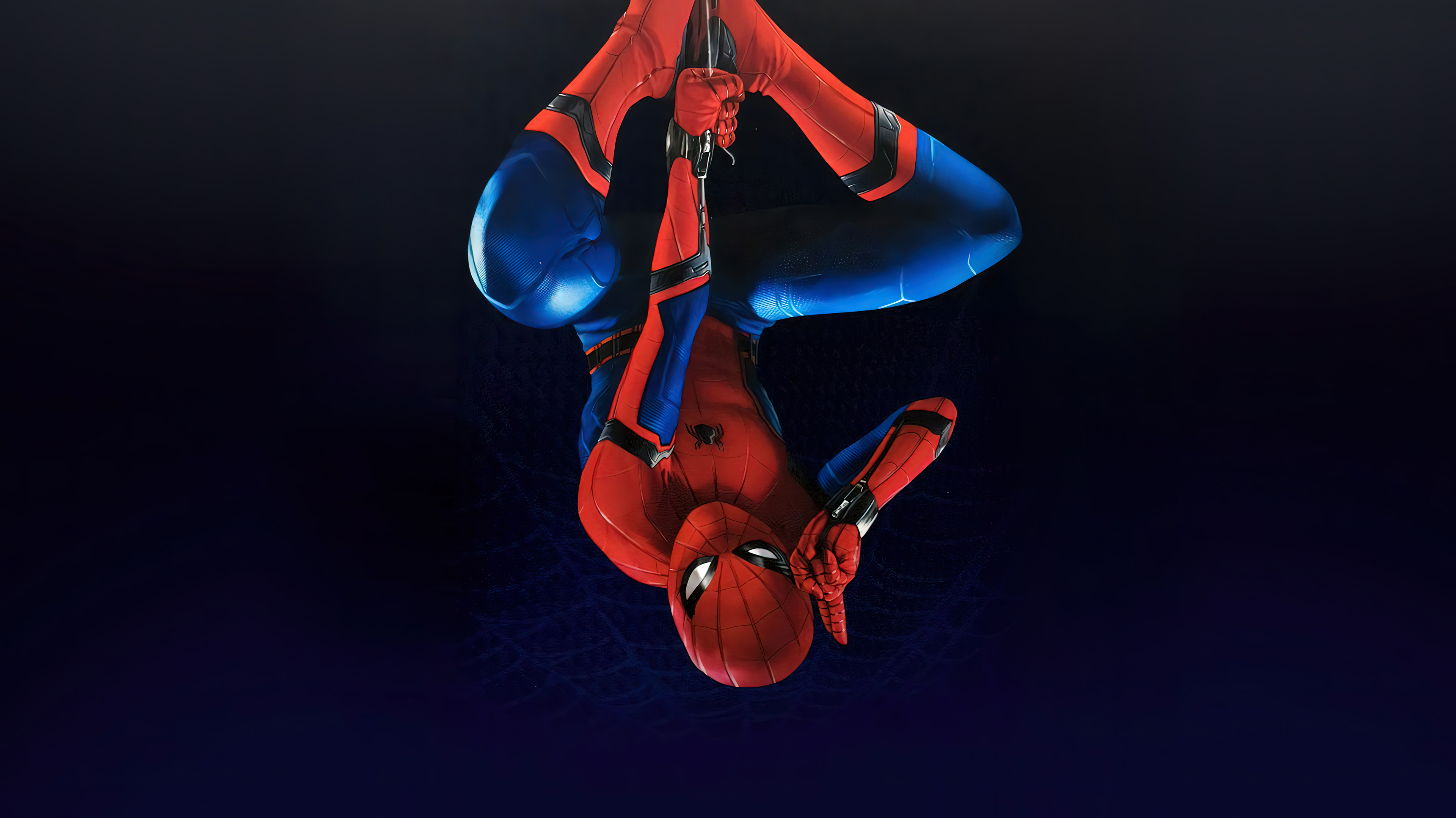 Digital Art Artwork Digital Illustration Spider Spider Man Character Design Marvel Comics Fictional  3840x2160