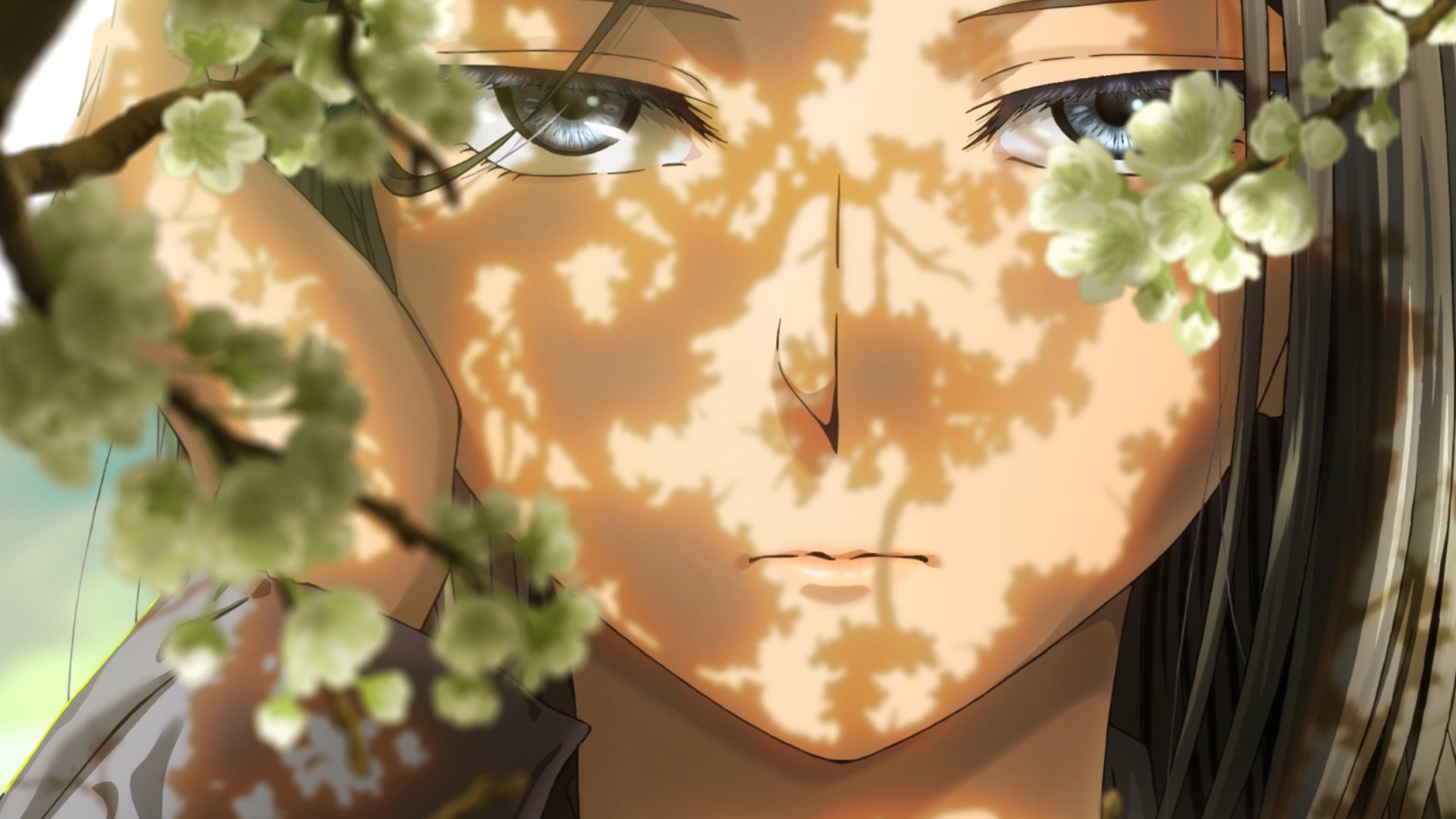 Mahoutsukai No Yome Anime Girls Anime Looking At Viewer Flowers 1920x1080