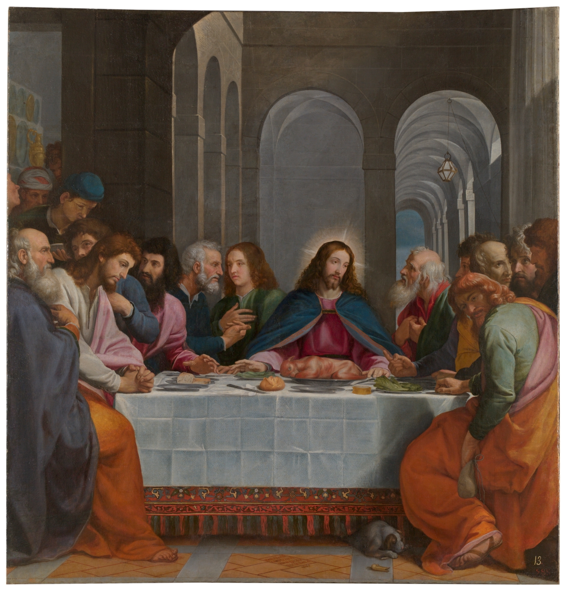 The Last Supper Painting 1842x1920