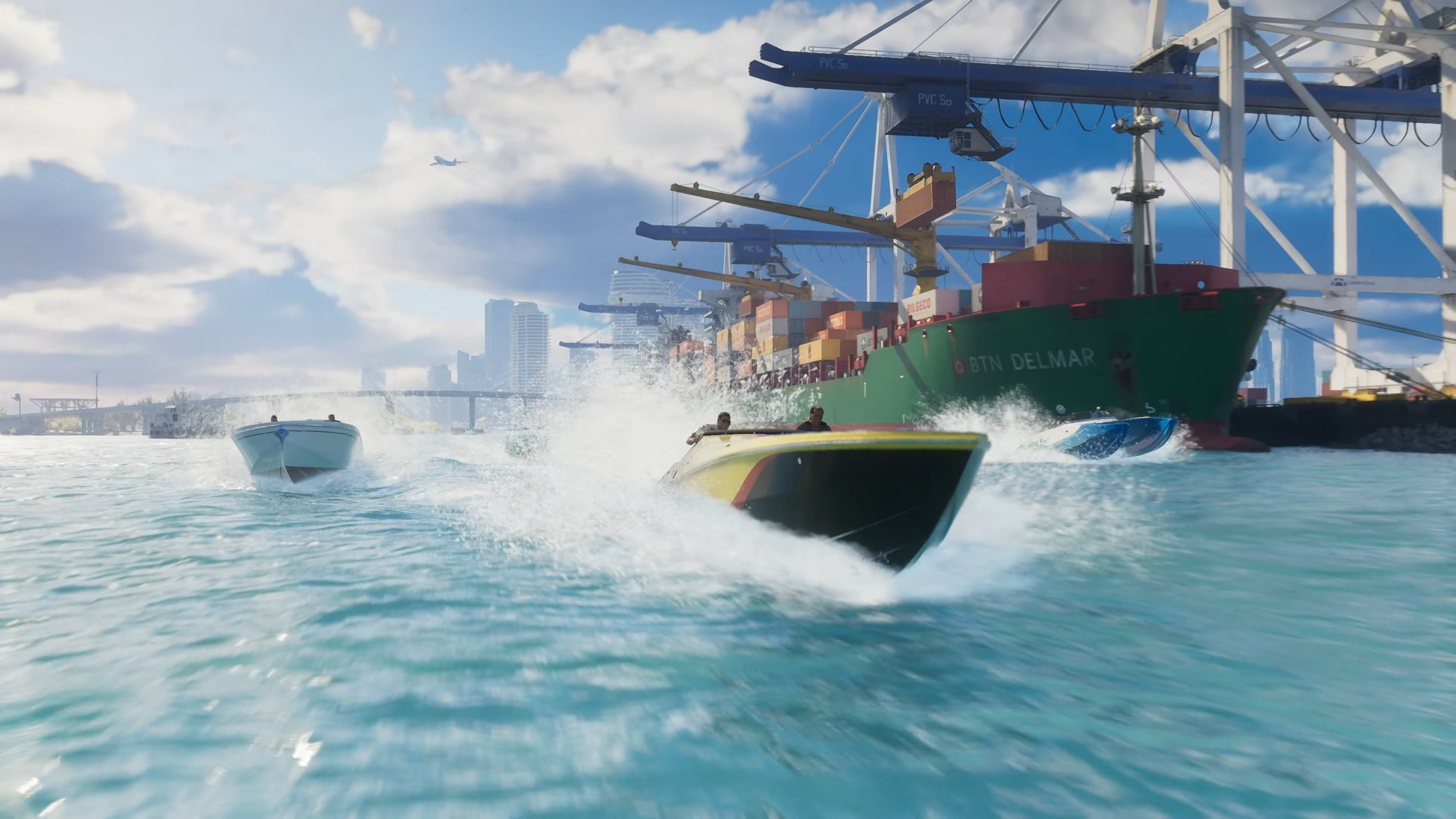 Grand Theft Auto 6 Rockstar Games Boat Screen Shot 3840x2160