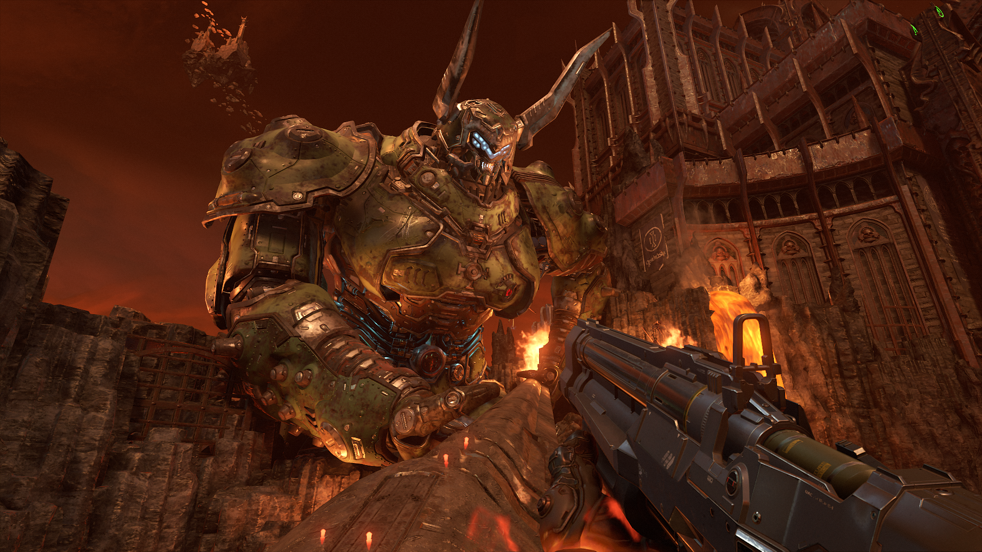 DOOM Eternal First Person Shooter Video Games Video Game Characters 1920x1080