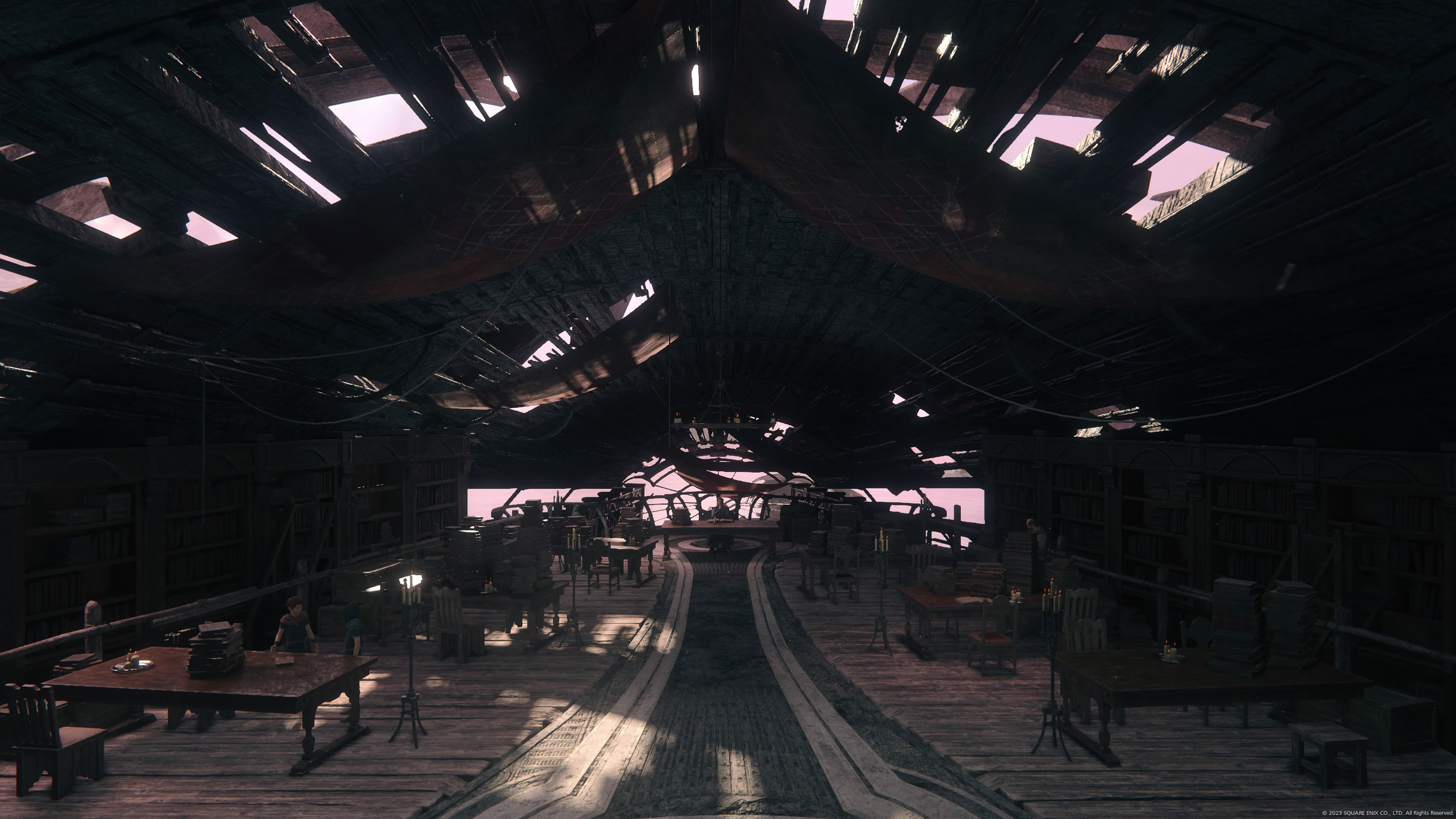 Final Fantasy XVi Video Games Final Fantasy Screen Shot Watermarked Video Game Art Interior CGi Tabl 3840x2160