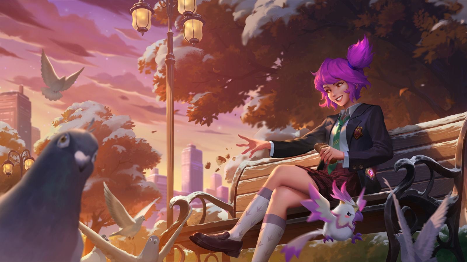 League Of Legends Star Guardian Video Games Video Game Art Video Game Characters Sunset 1600x900