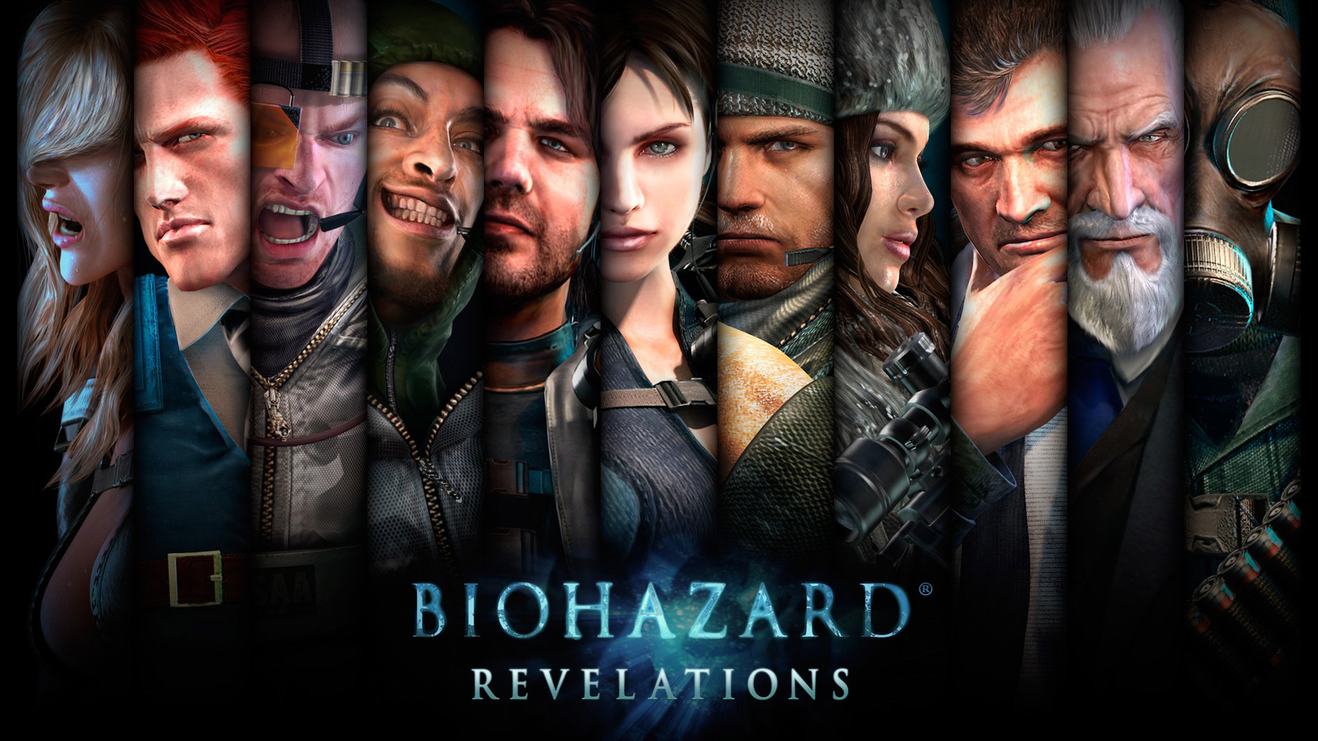 Resident Evil Revalations Jill Valentine Chris Redfield Jessica Sherawat Biohazard Video Games Video 1920x1080