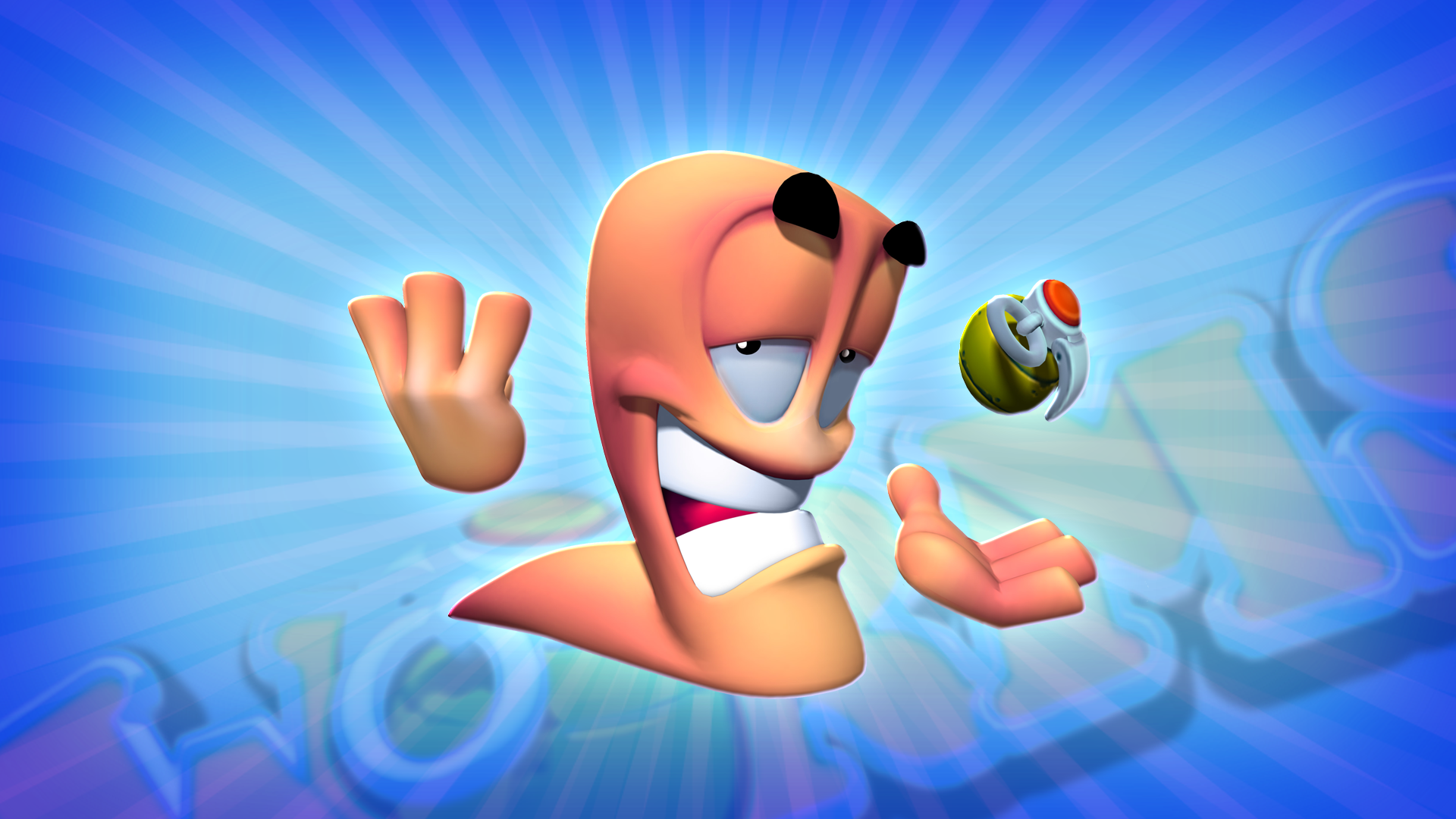 Worms Grenades Worms 2 Armageddon Video Games Video Game Characters 1920x1080