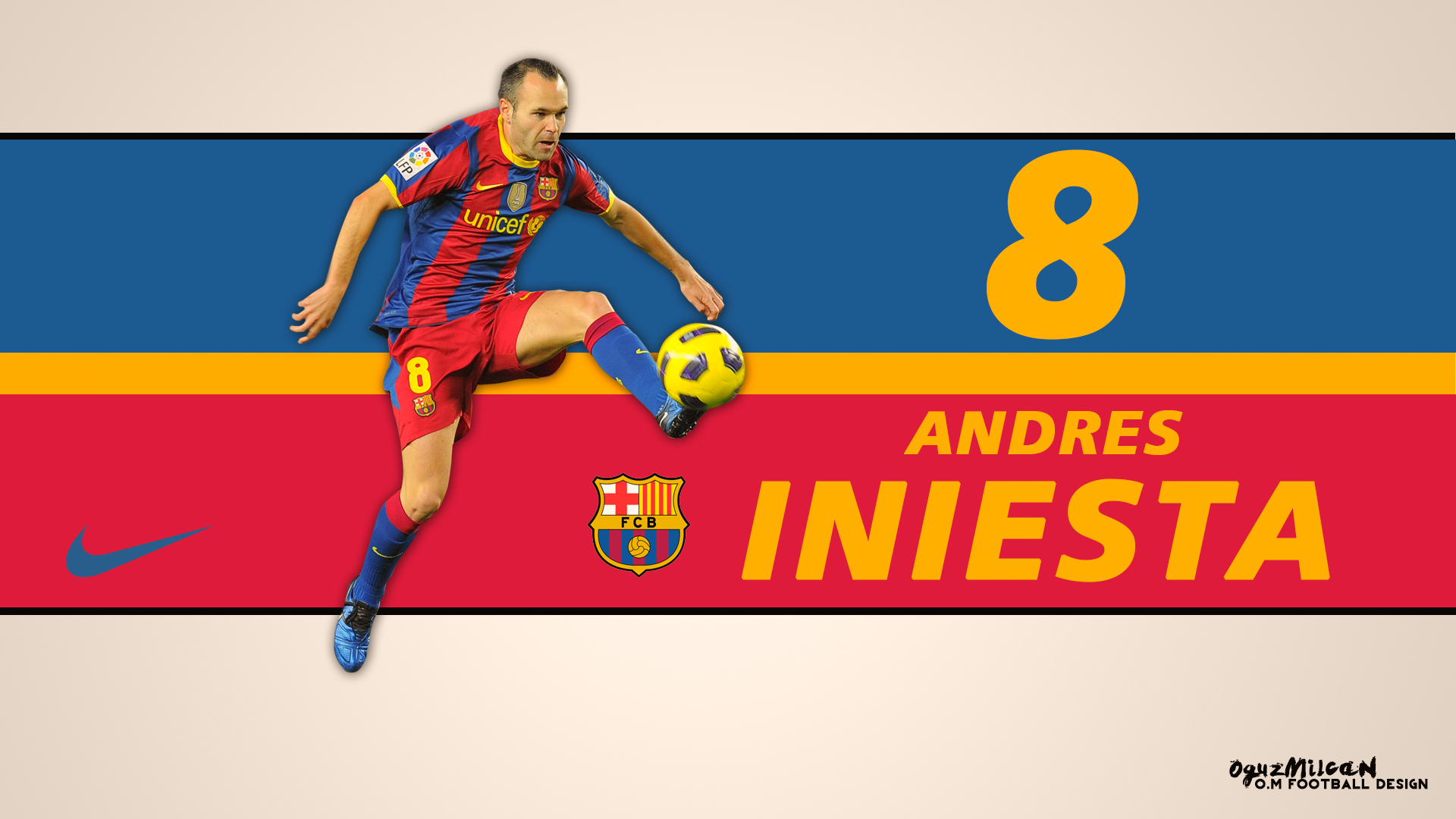 Sports Andres Iniesta 1920x1080