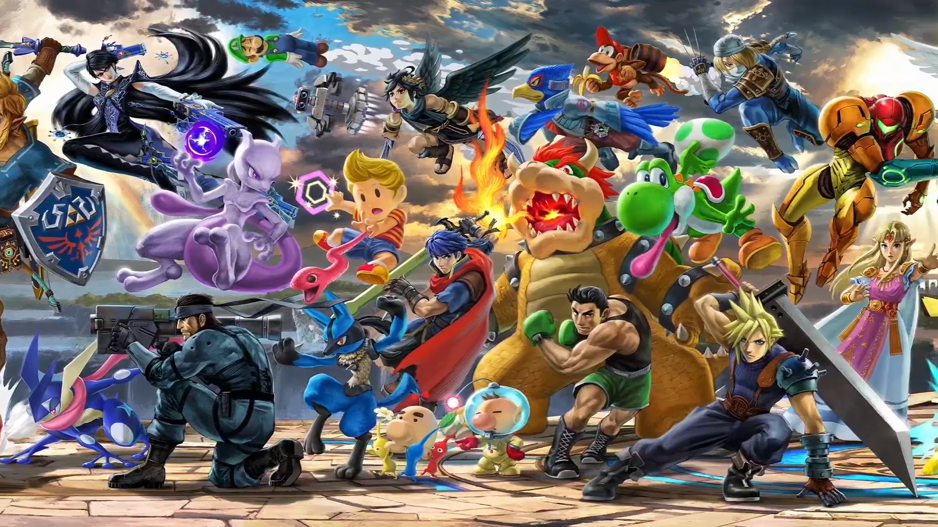 Super Smash Bros Ultimate Nintendo Video Games Video Game Characters 1920x1080