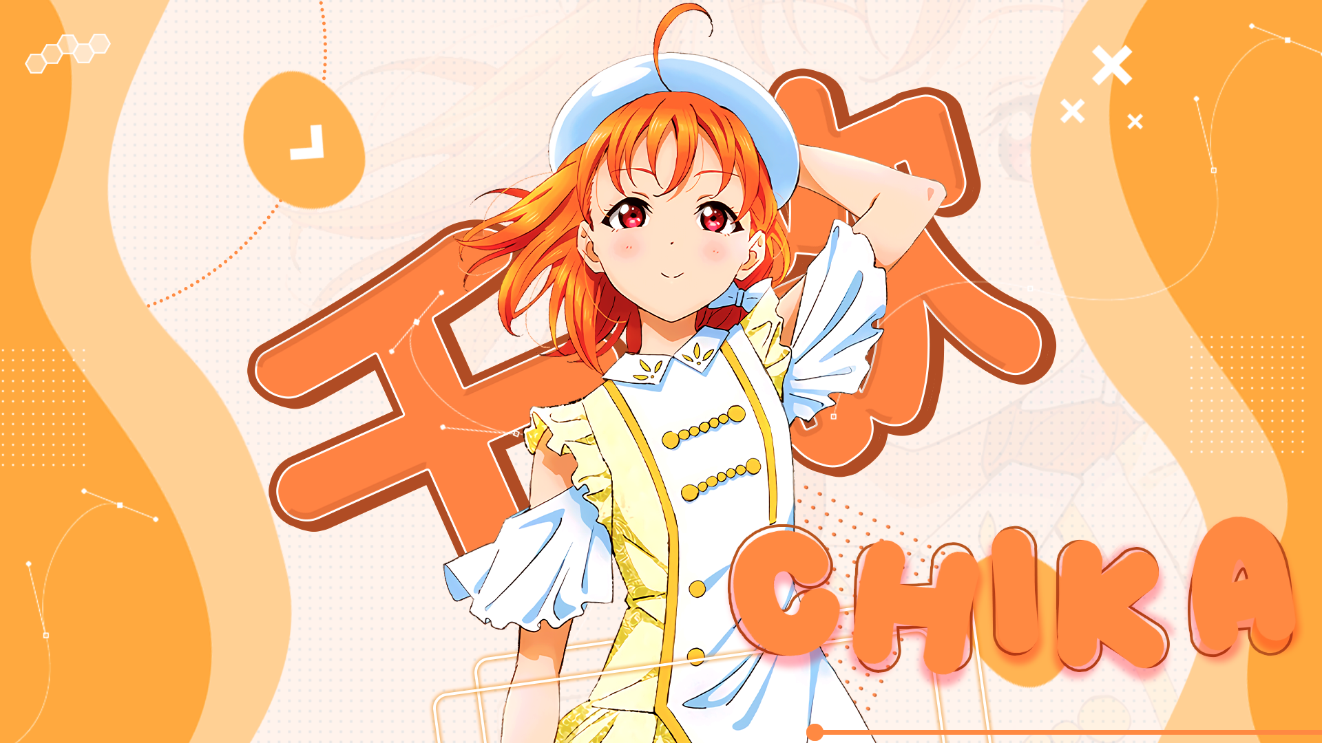 Love Live Love Live Sunshine Takami Chika Anime Anime Girls 1920x1080