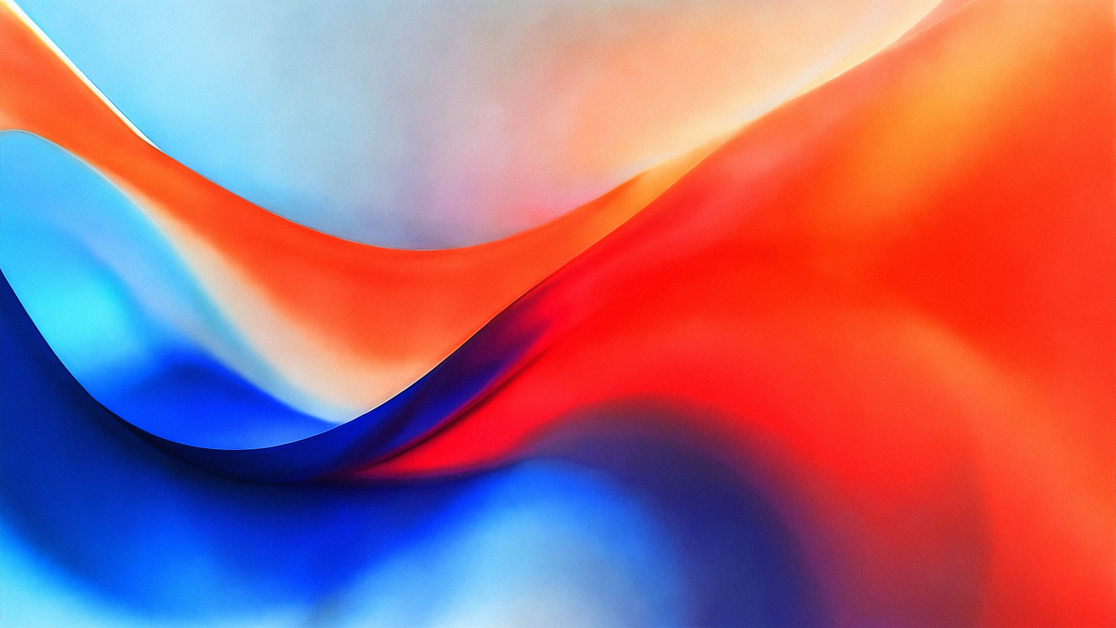 Abstract 3D Abstract Artwork CGi Colorful Gradient Digital Art Minimalism Liquid Blender 3840x2160