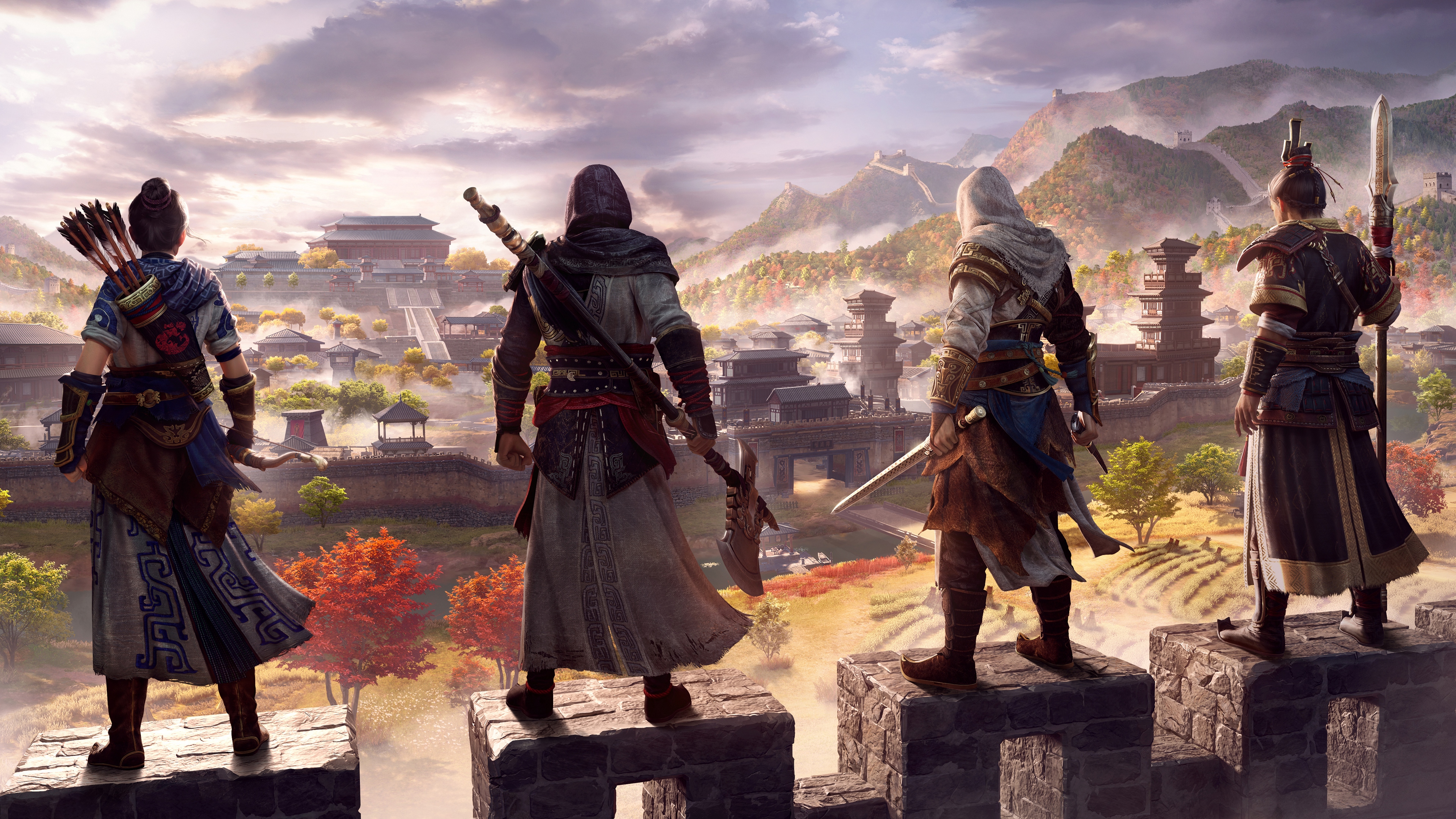 Assassins Creed Codename Jade Assassins Creed Ubisoft Video Games Wall City Video Game Characters Ho 3840x2160