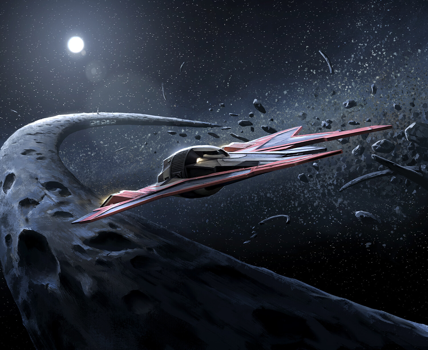 Star Wars Science Fiction Star Wars Ships Darren Tan Artwork Vehicle Spaceship 1500x1227