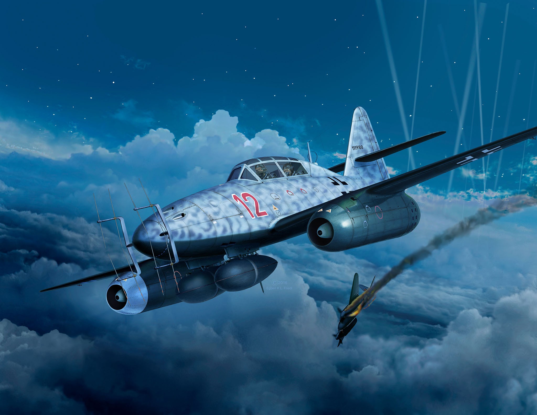 World War Ii Military Aircraft Military Airplane Aircraft Nightfighter Night War Me262 Luftwaffe De  2048x1583